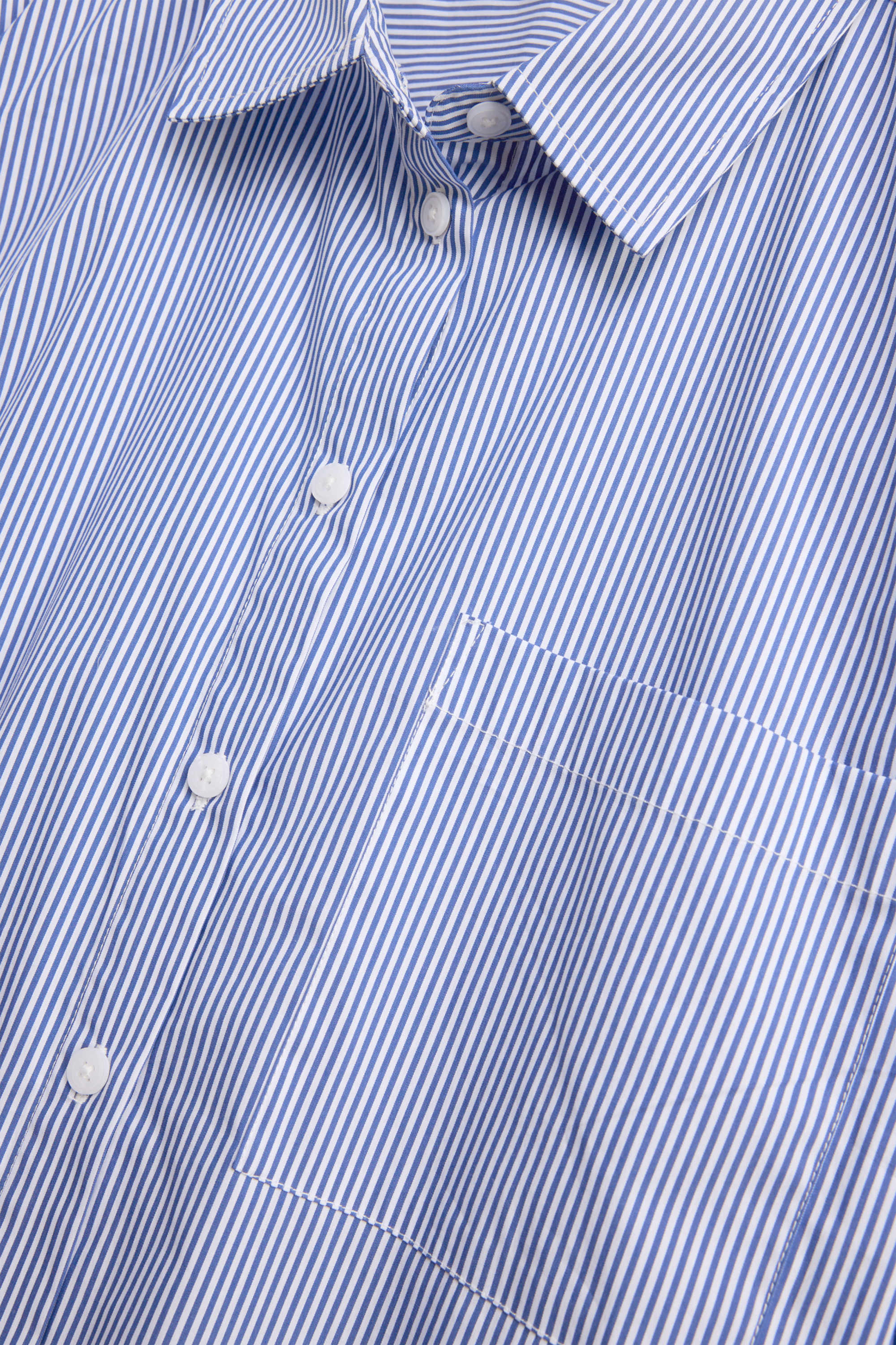 Shirt blouse - striped blue / white