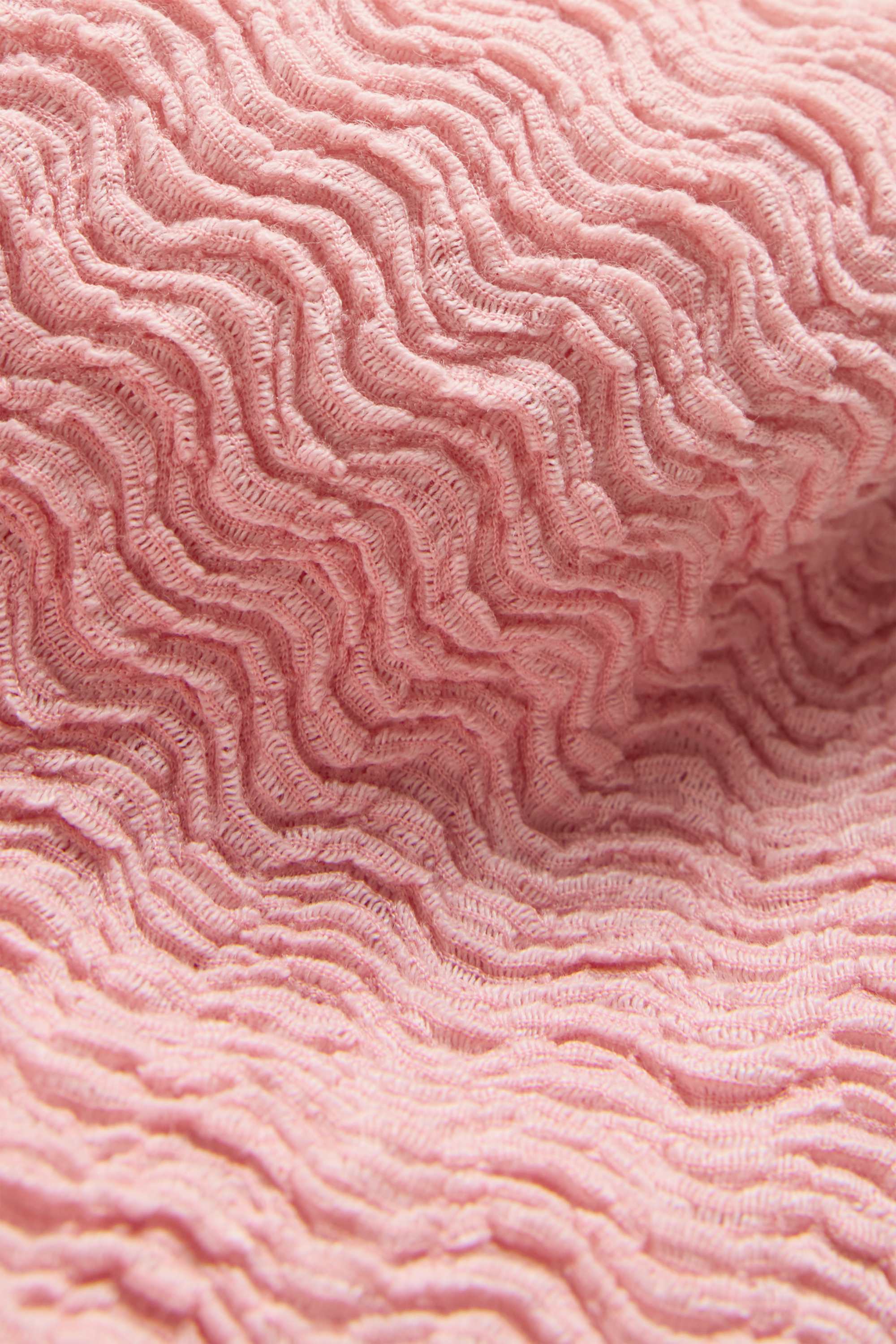 T-shirt - regular fit - textured rose