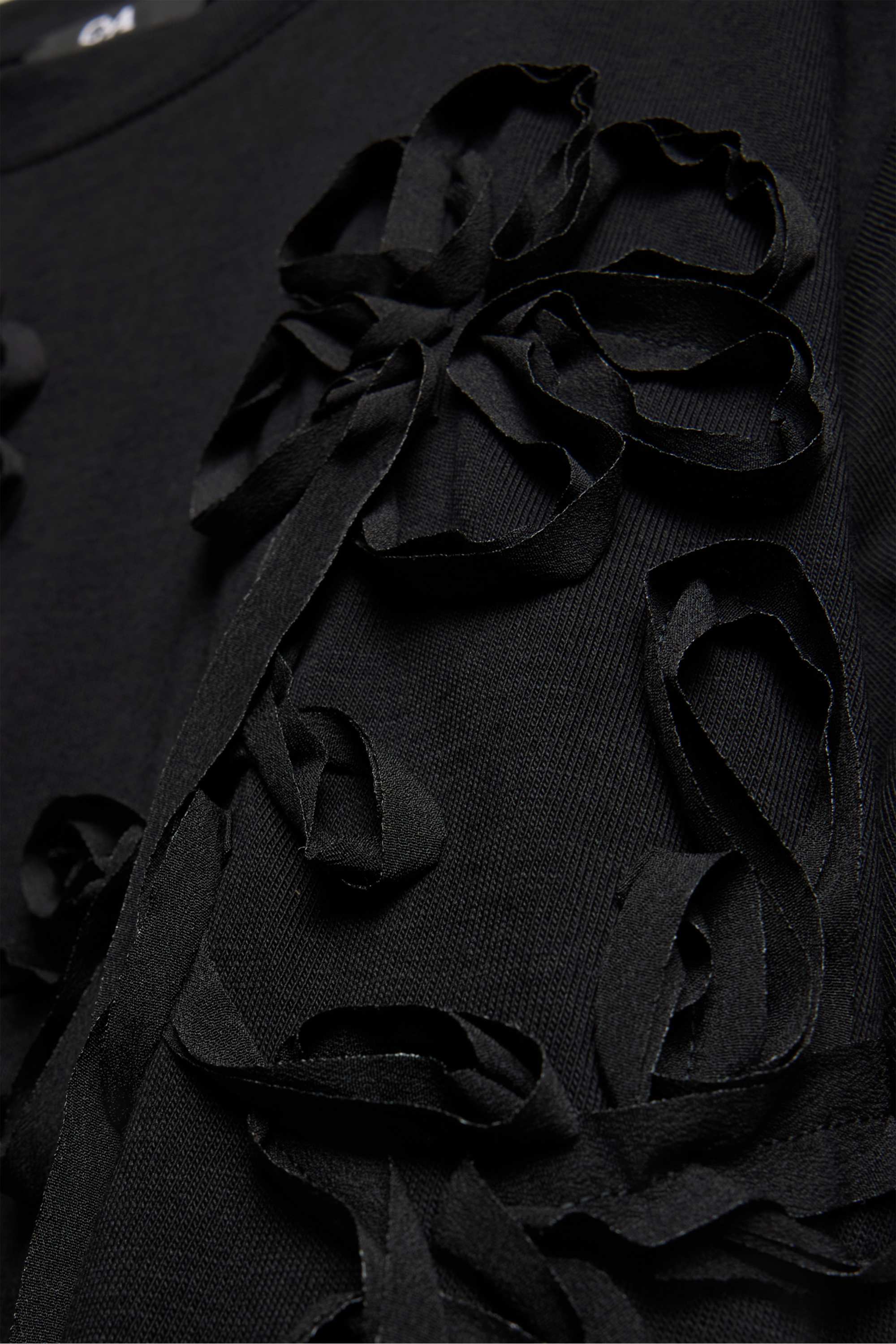 T-shirt - regular fit - floral black