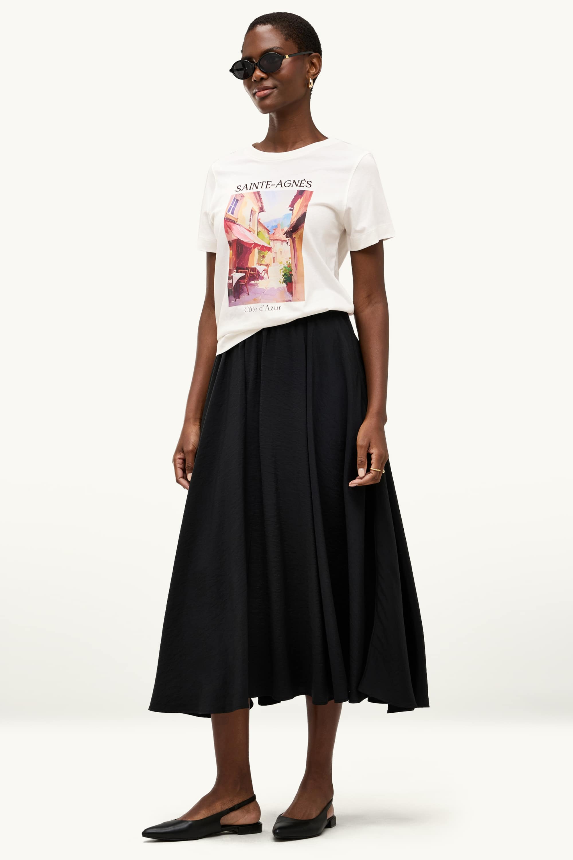 T-shirt - regular fit white