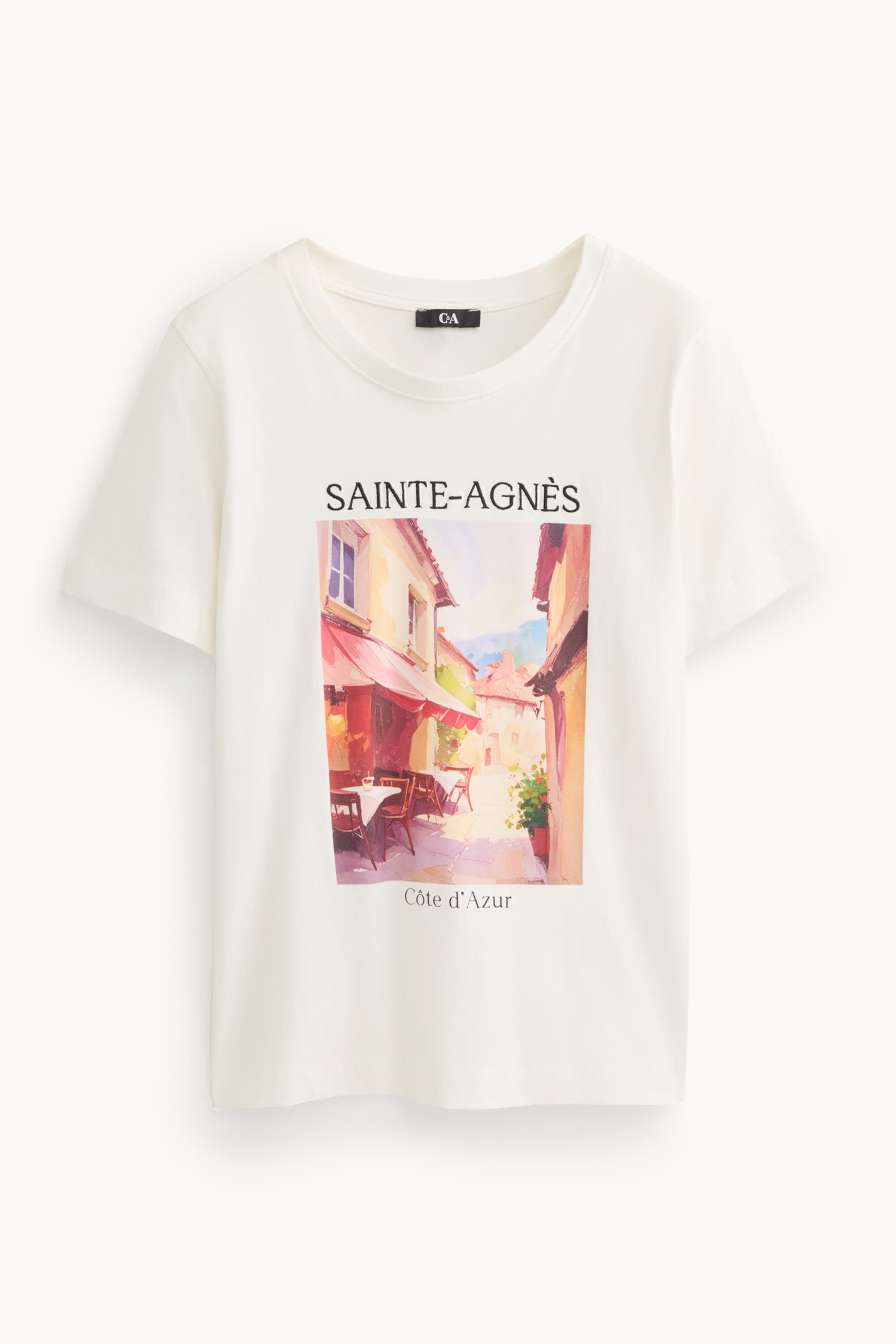 T-shirt - regular fit white