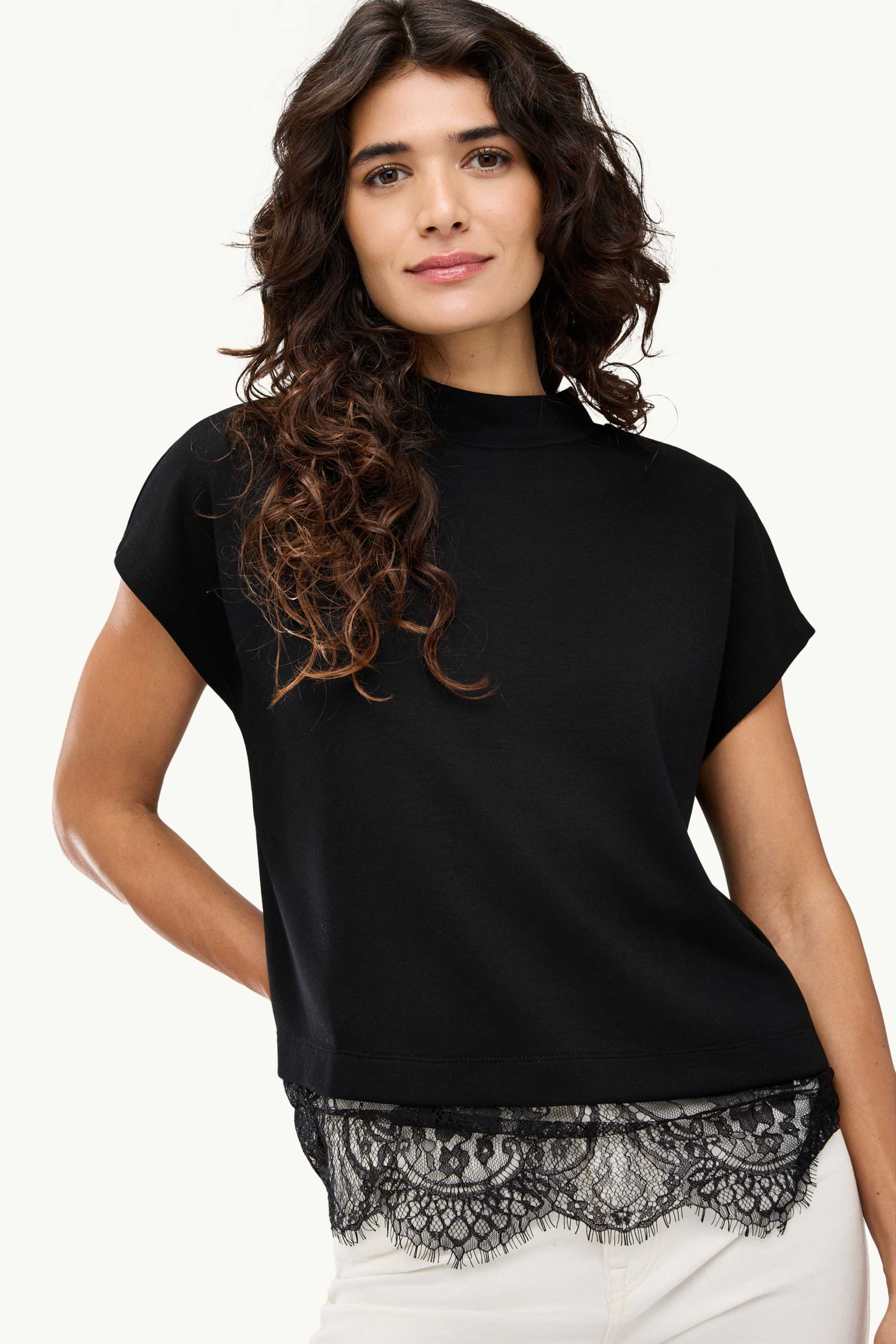 T-shirt - regular fit black