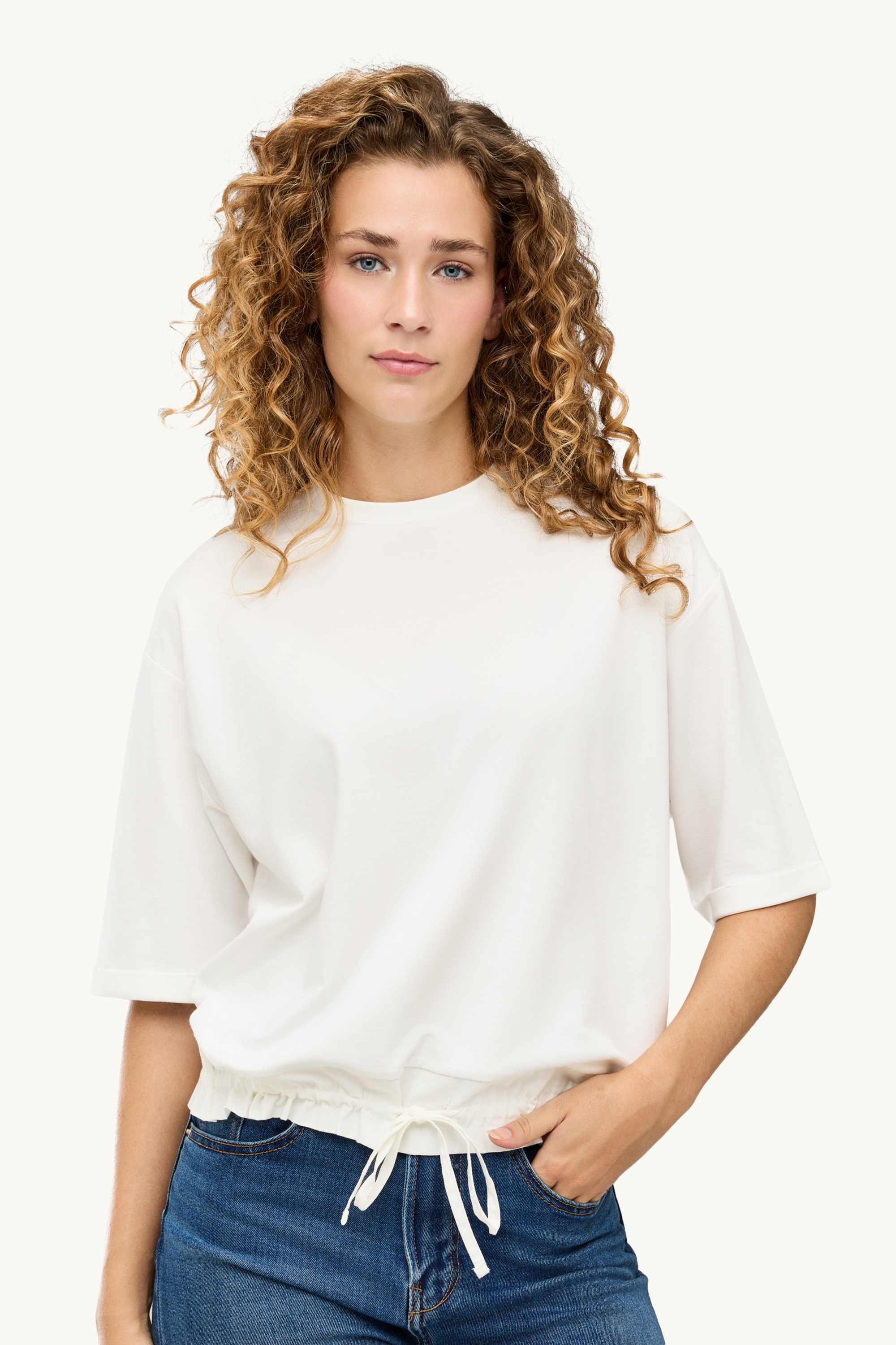T-shirt - relaxed fit snow white