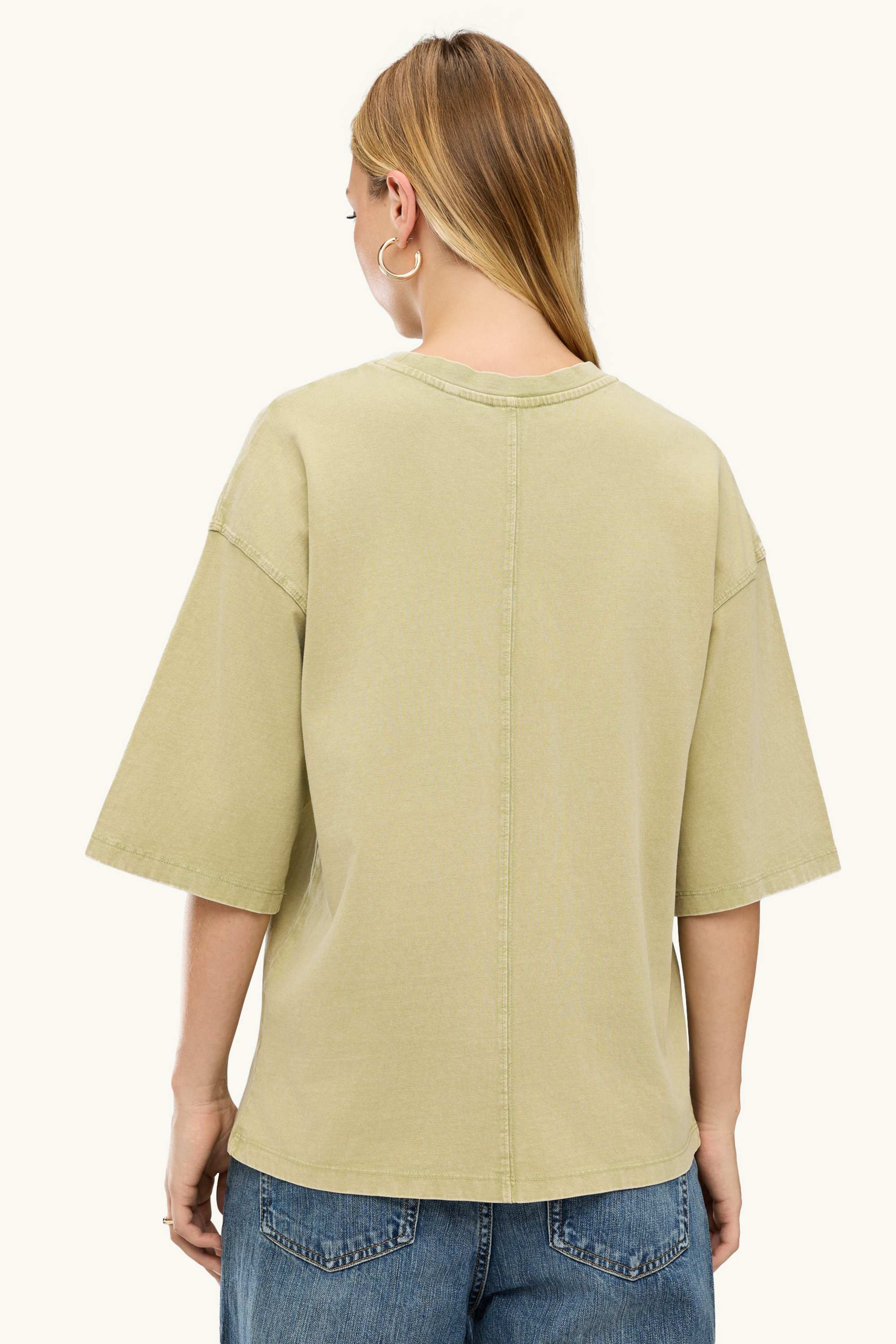 T-shirt - oversized light green