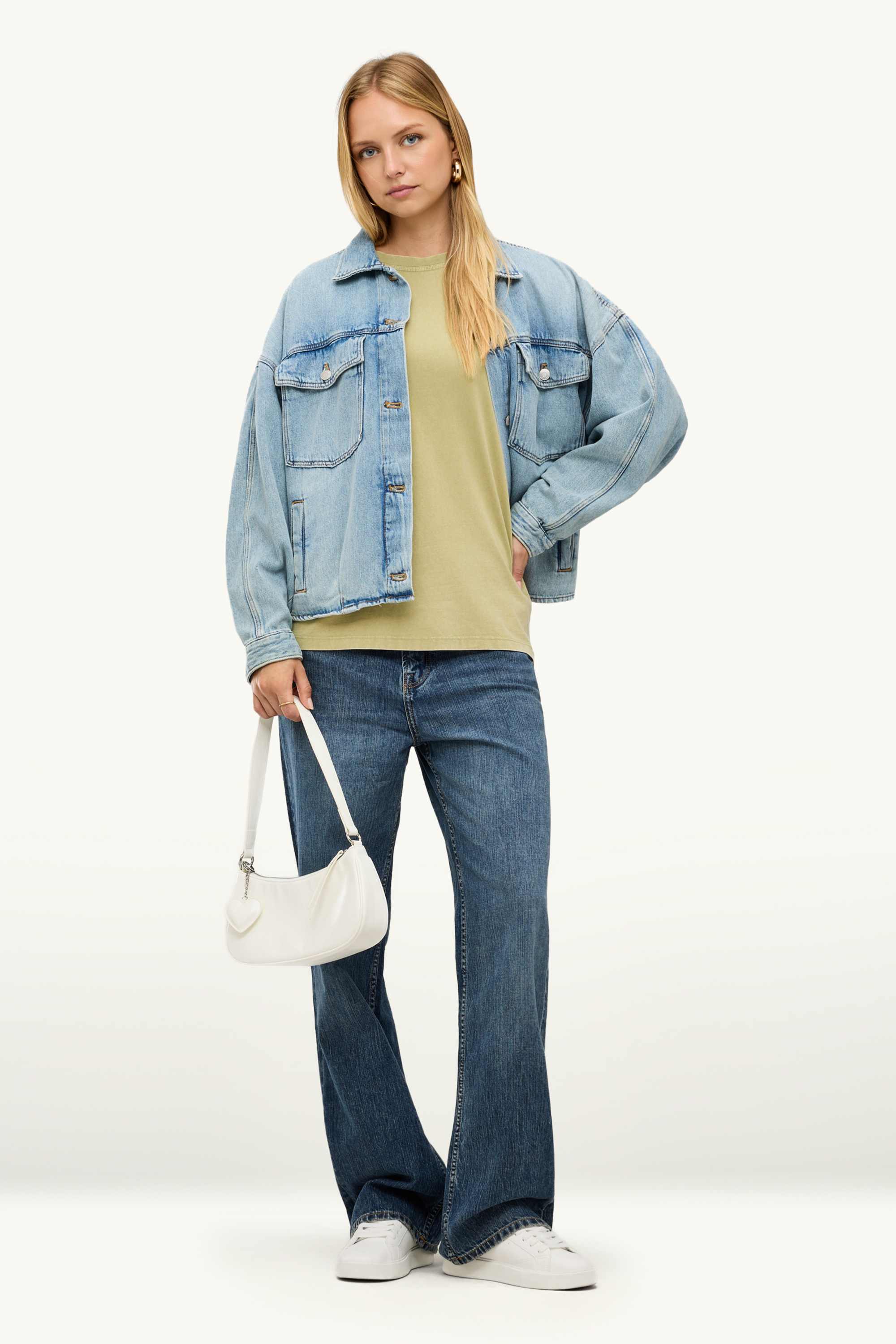 T-shirt - oversized light green