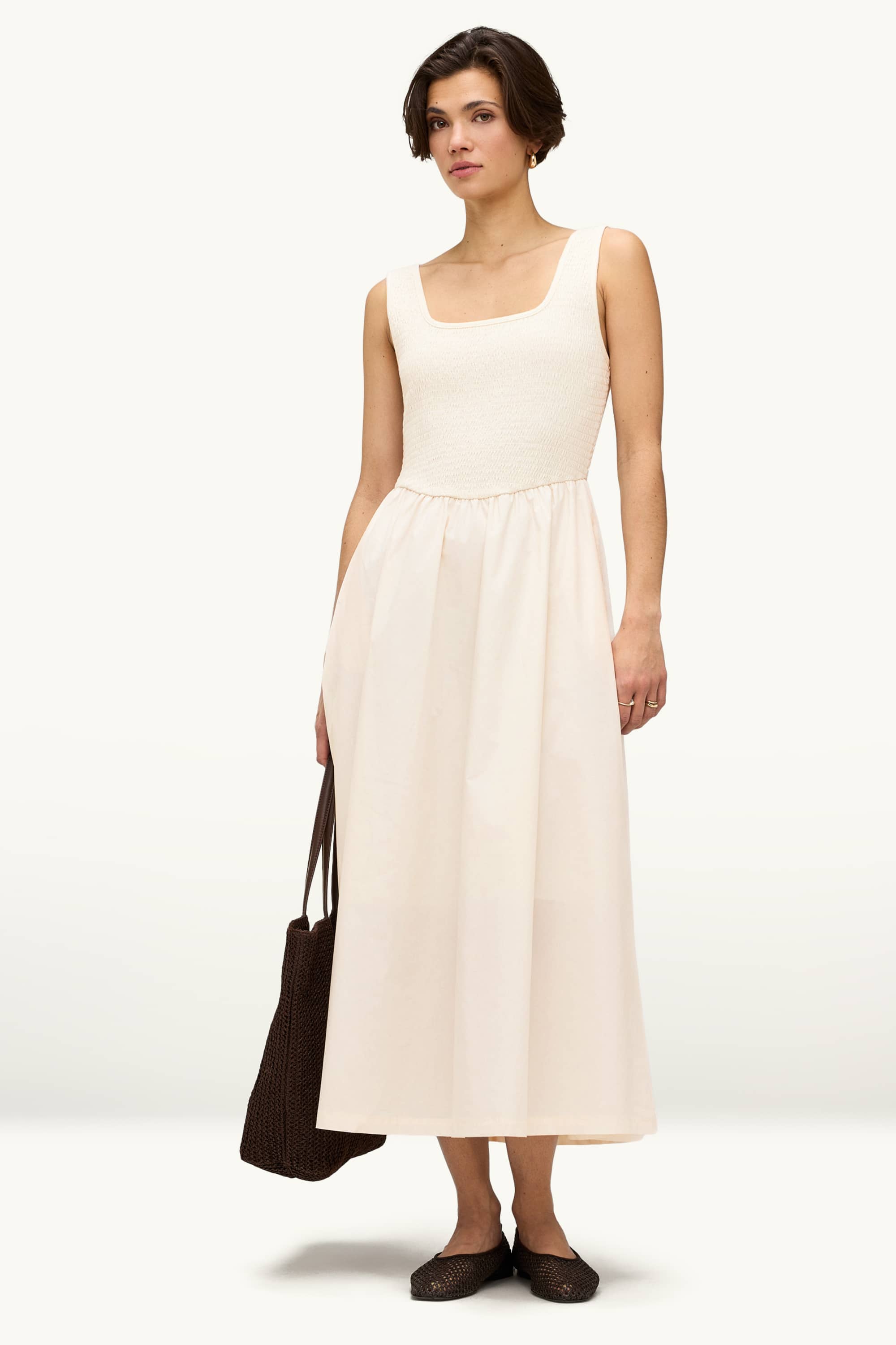 Dress creme