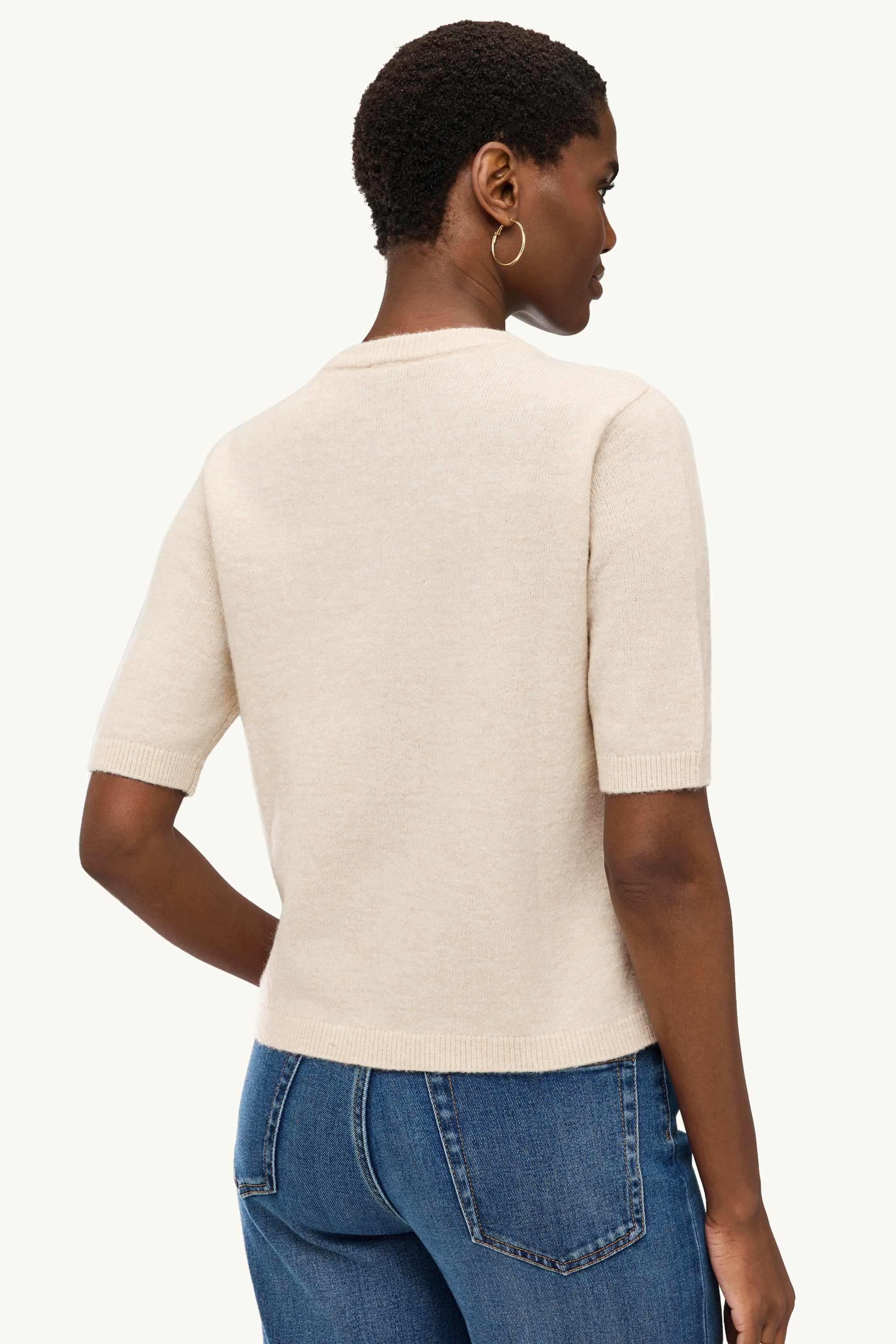 Cardigan cremewhite