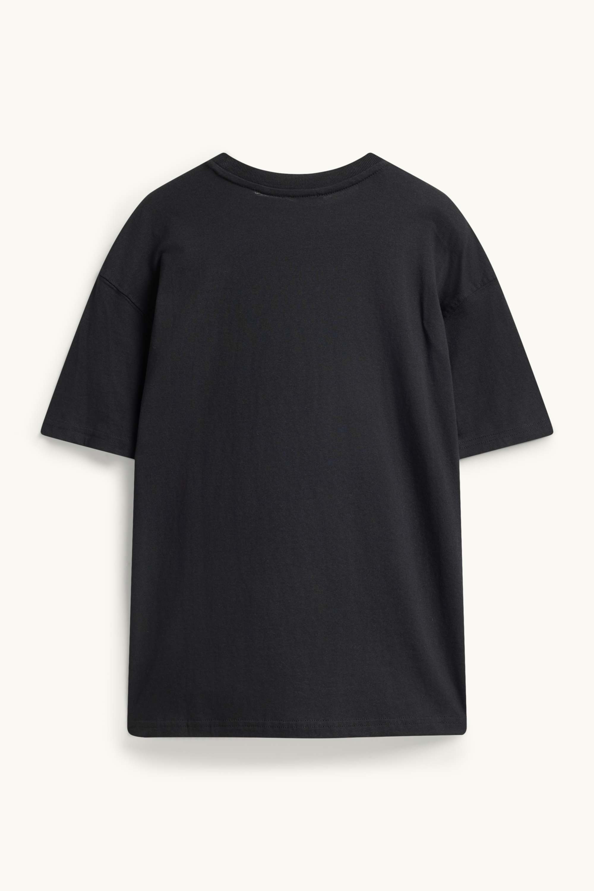 T-shirt - oversized black
