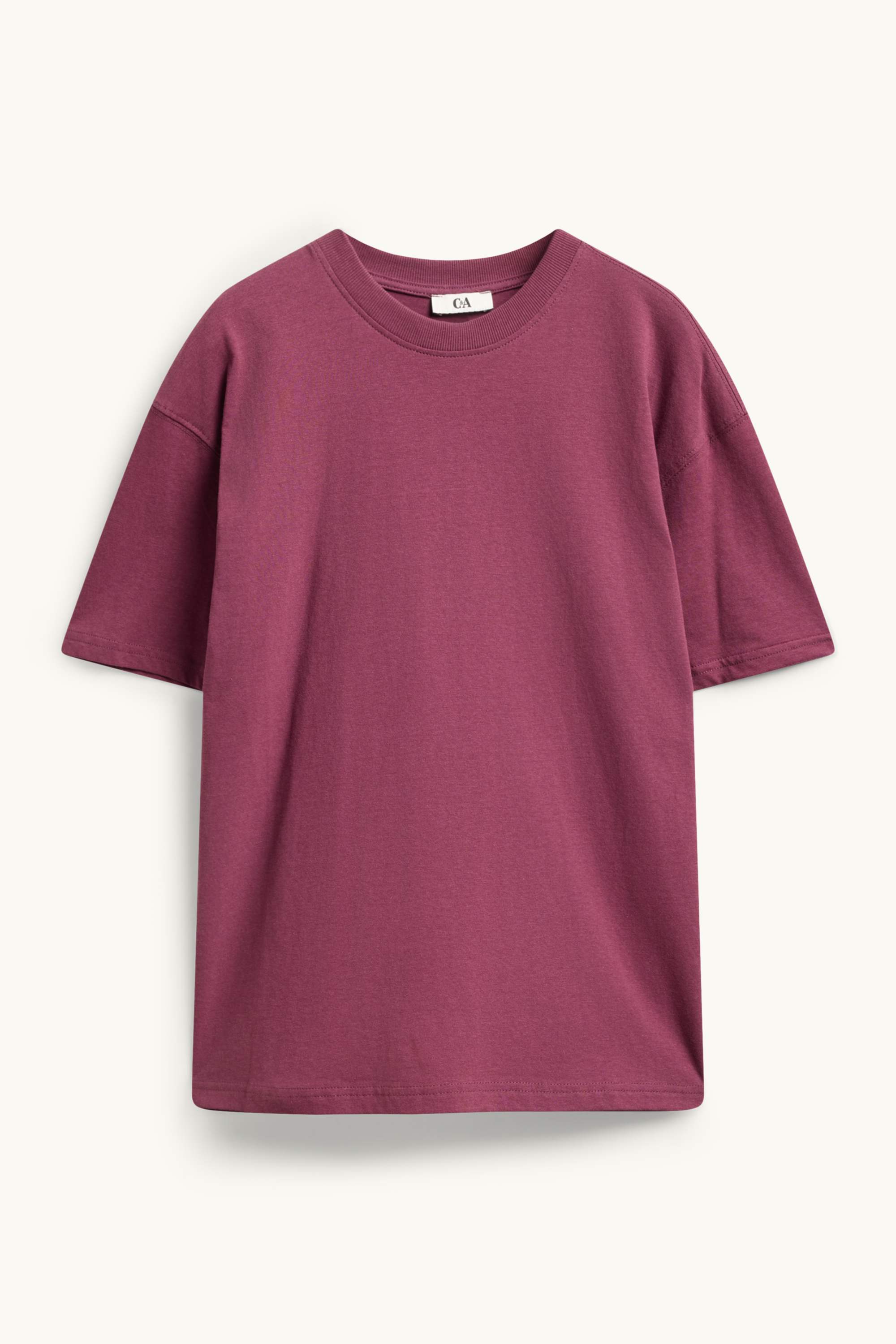 T-shirt - oversized red