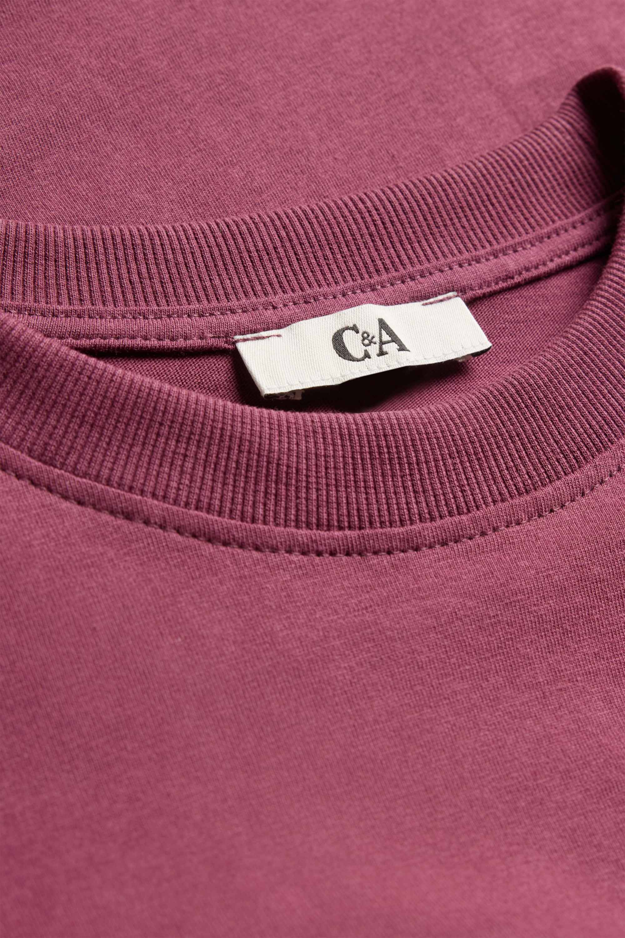 T-shirt - oversized red