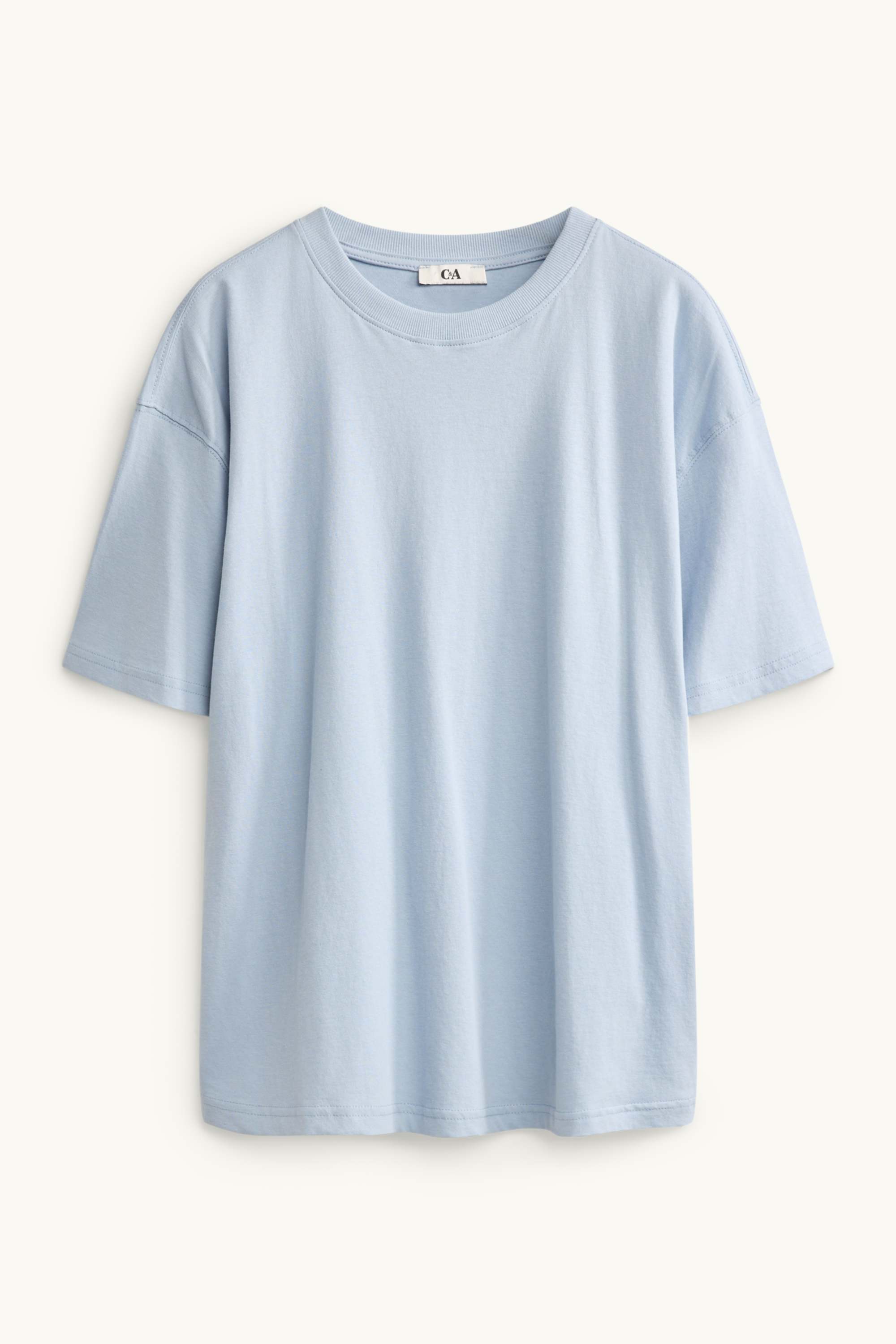 T-shirt - oversized light blue