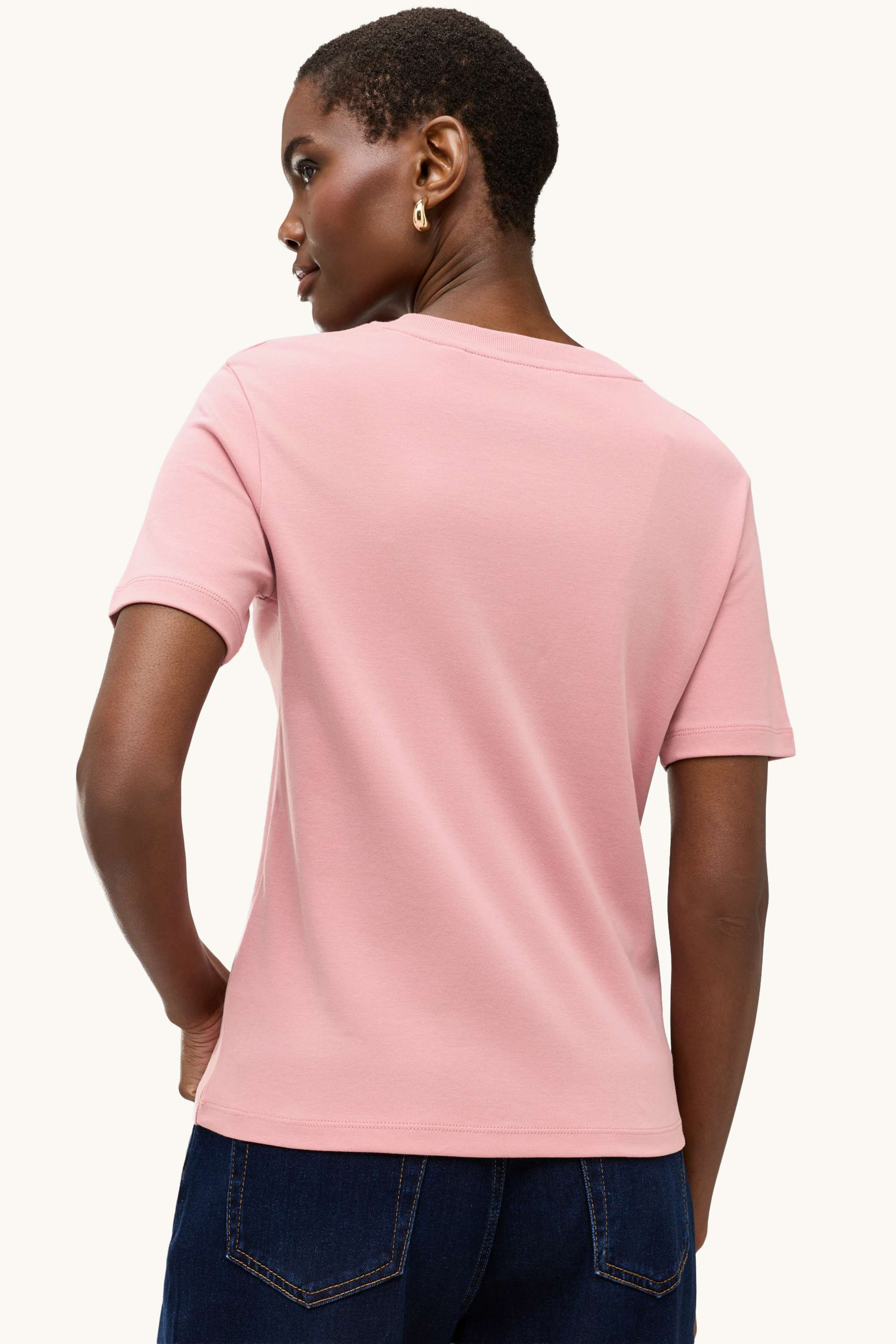 T-shirt - slim fit rose