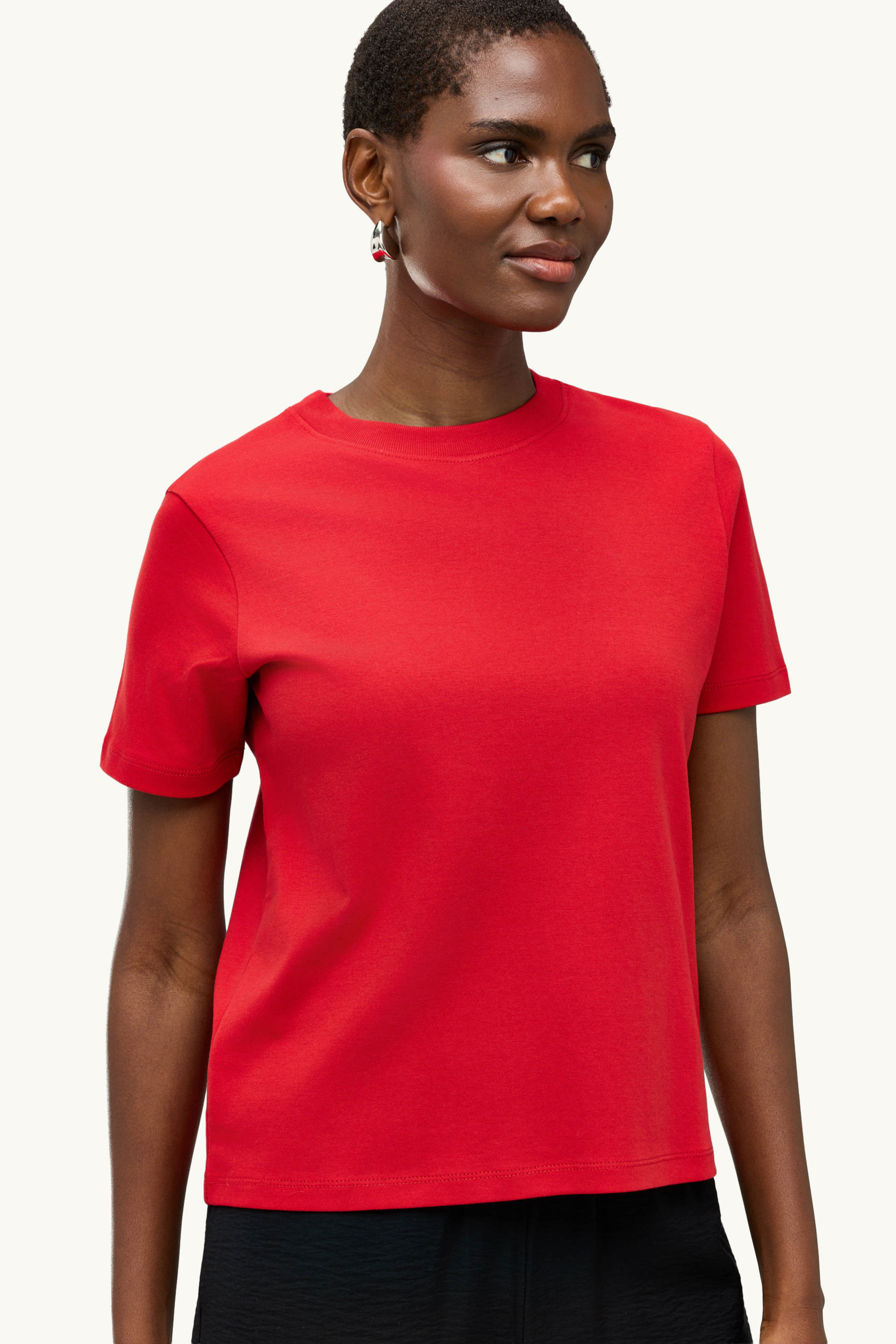 T-shirt - slim fit red