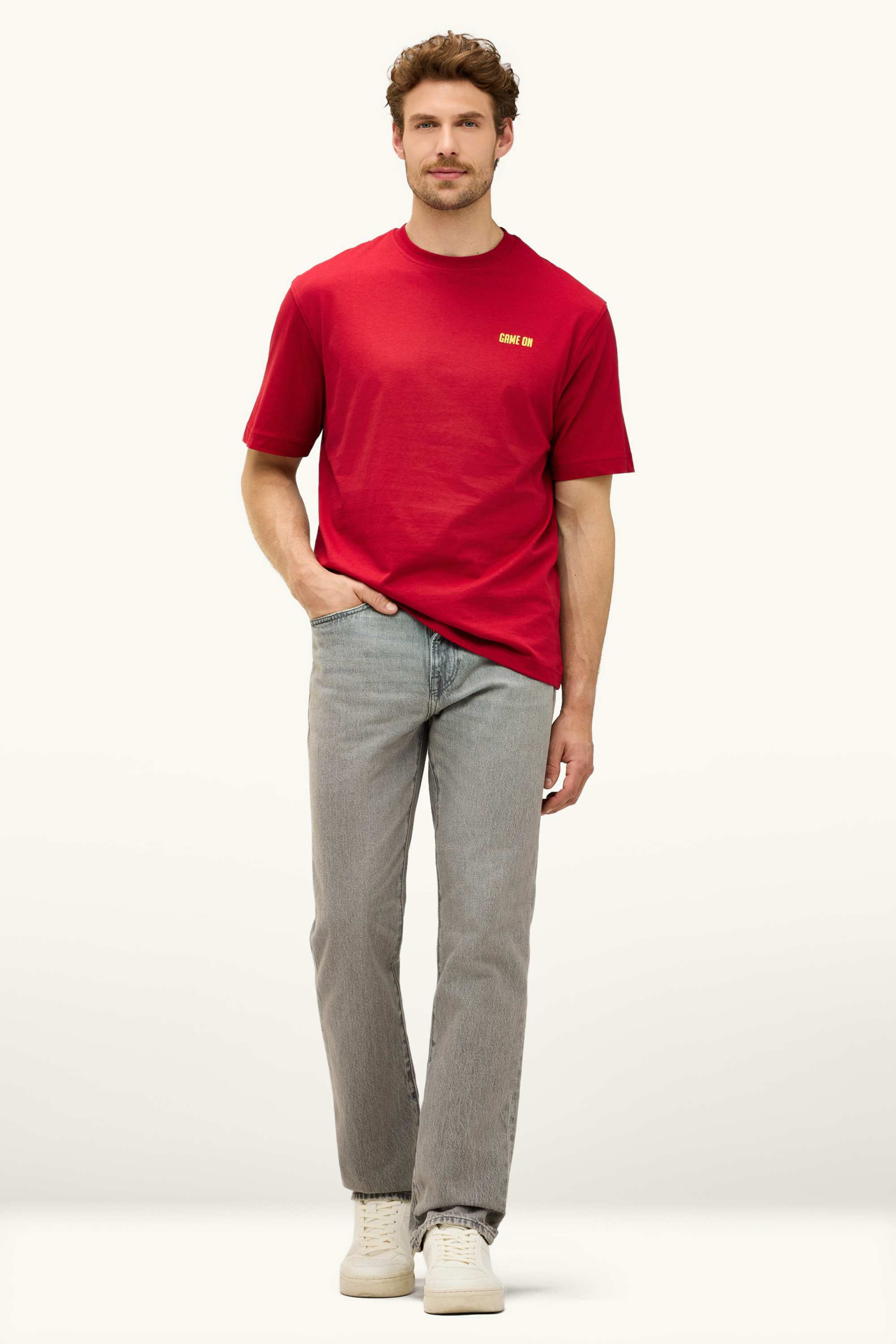 T-shirt - Spain - relaxed fit red