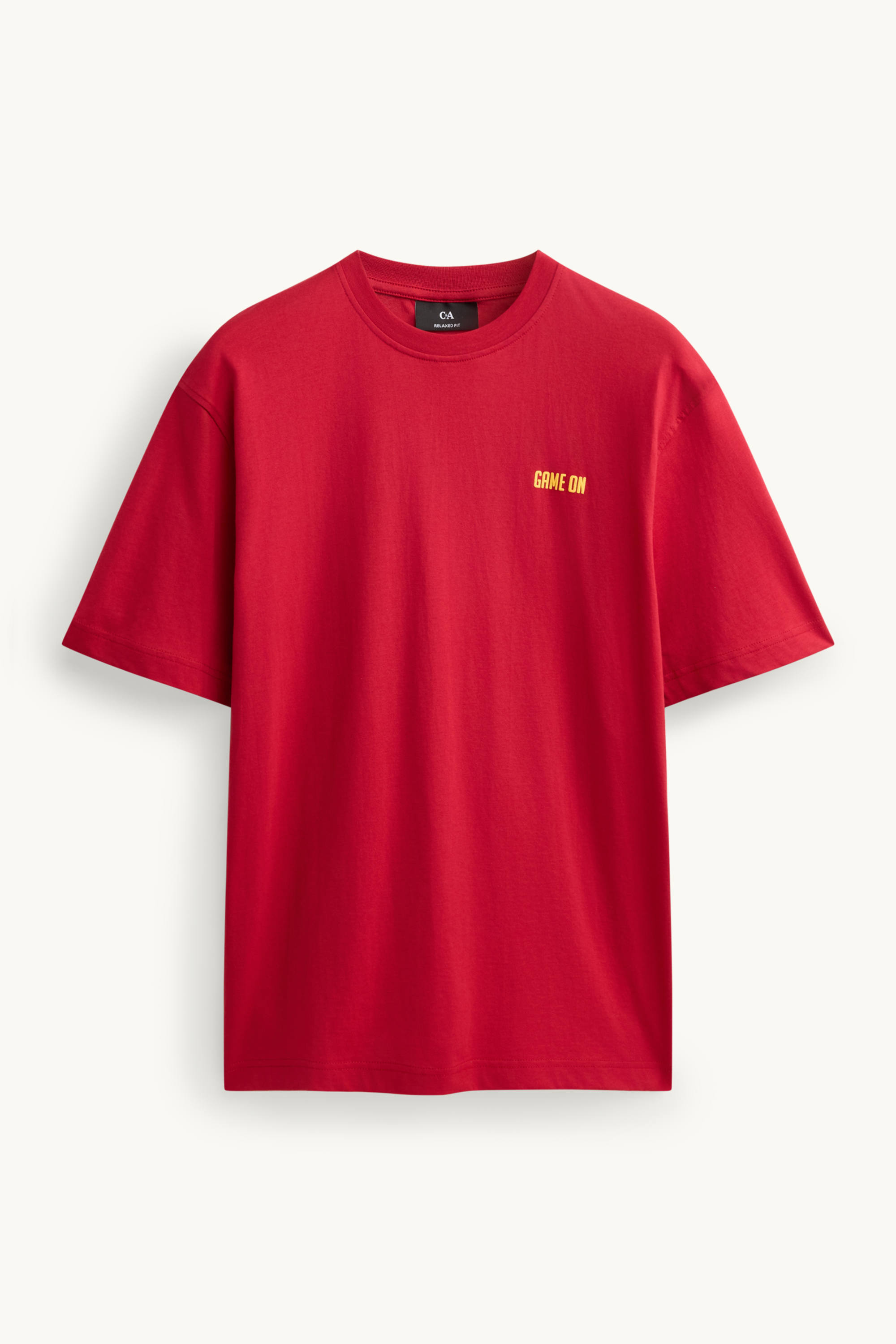 T-shirt - Spain - relaxed fit red