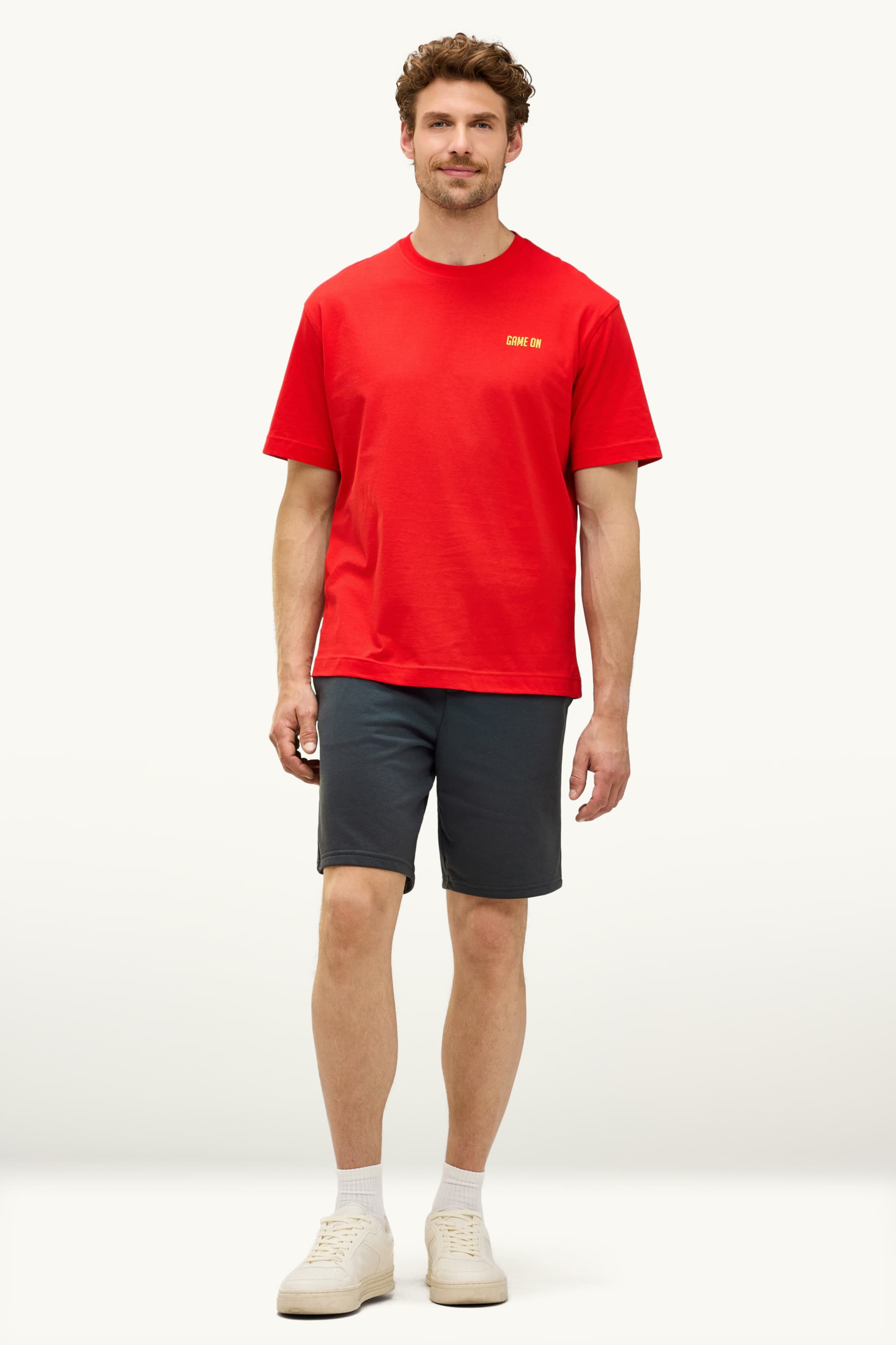 T-shirt - Belgium - relaxed fit red
