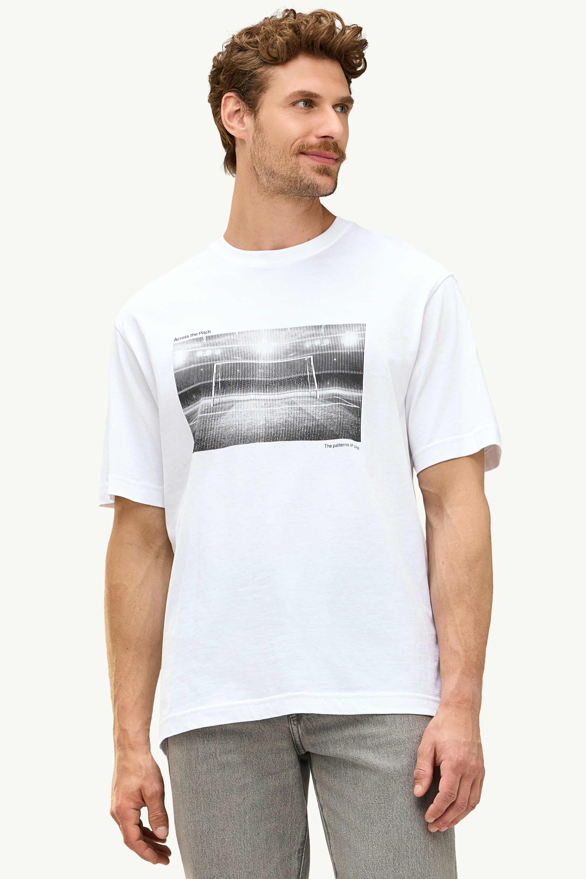 T-shirt - relaxed fit white