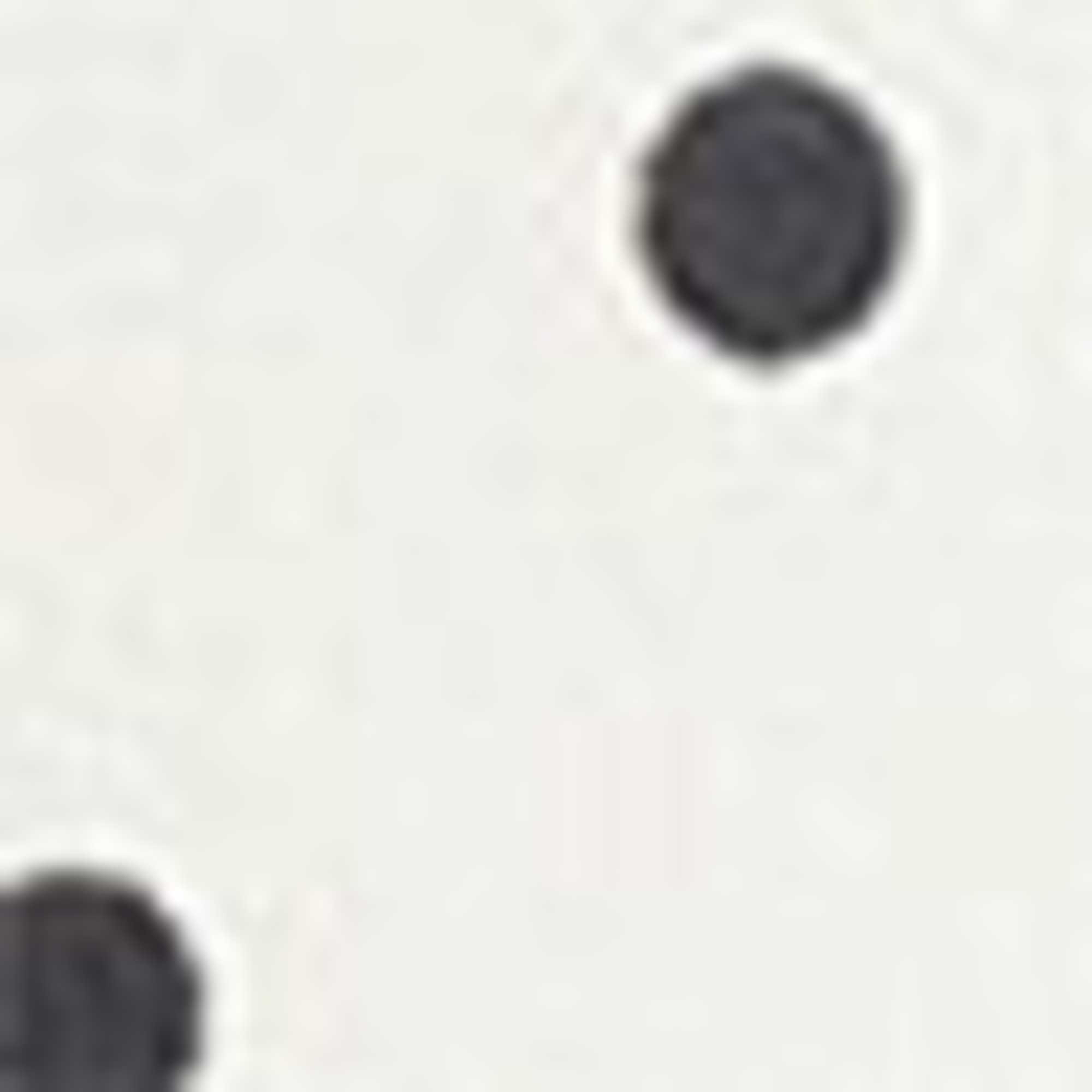 Dress - polka dot white / black