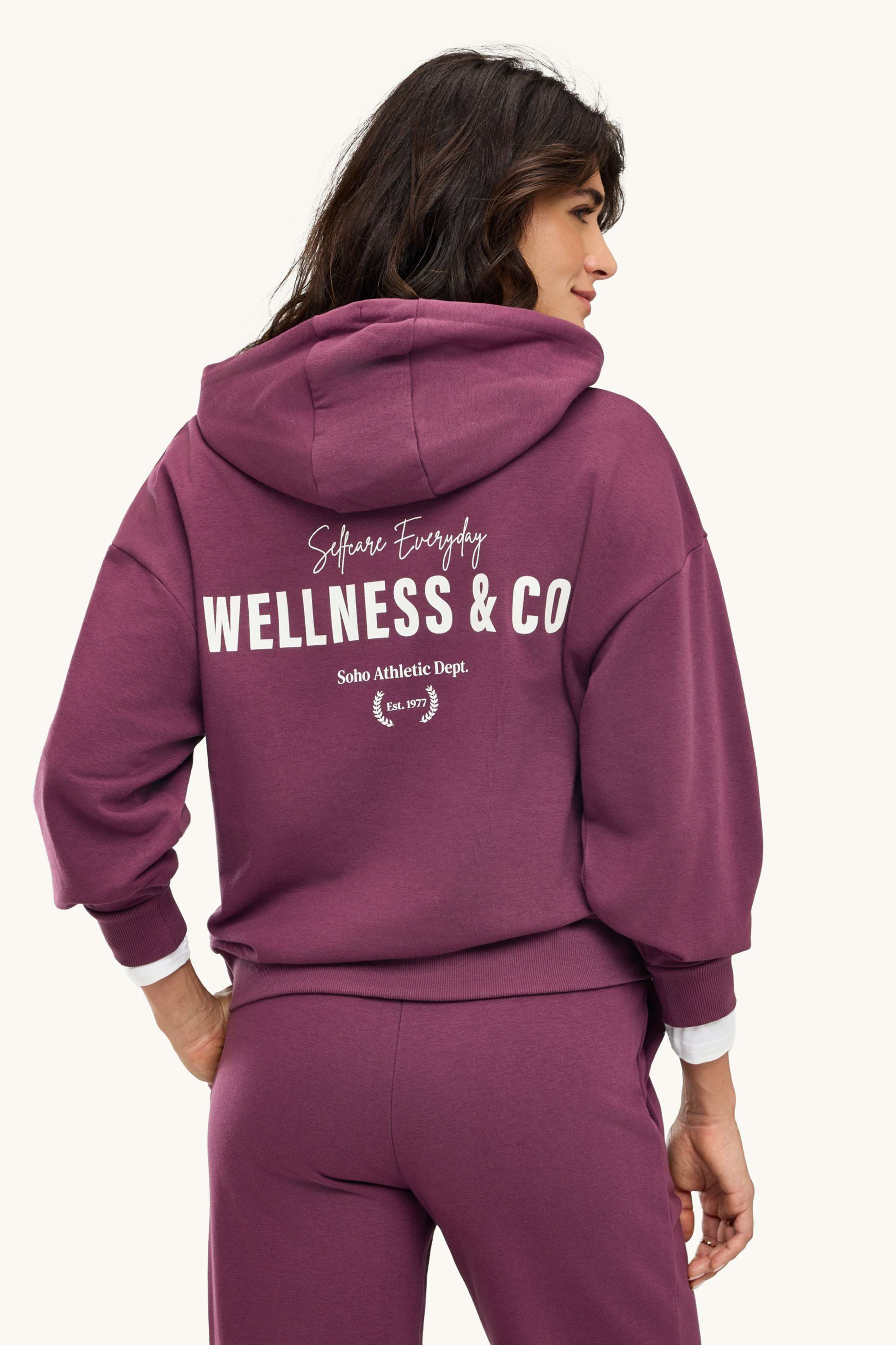 Hoodie bordeaux