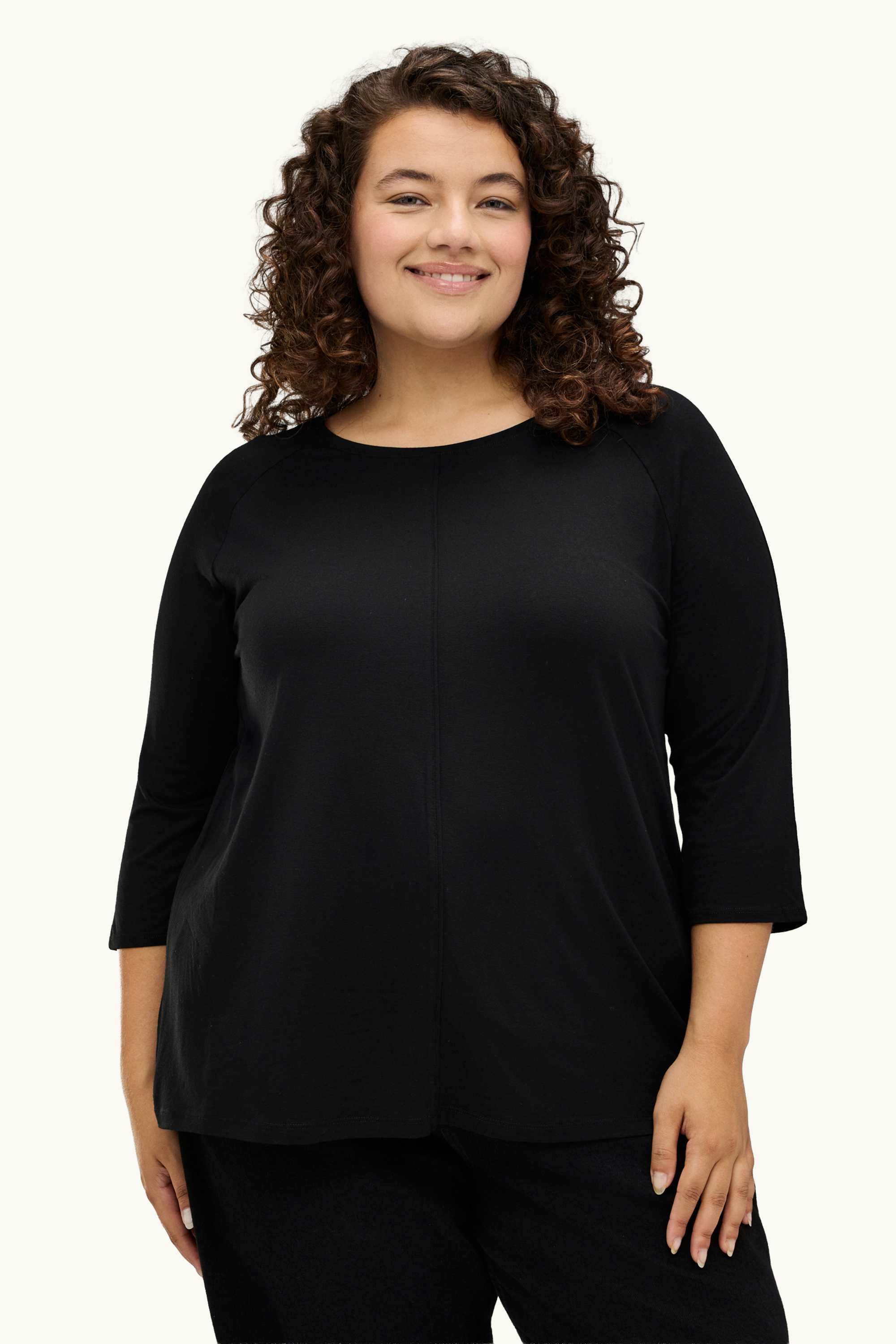 T-shirt - relaxed fit black