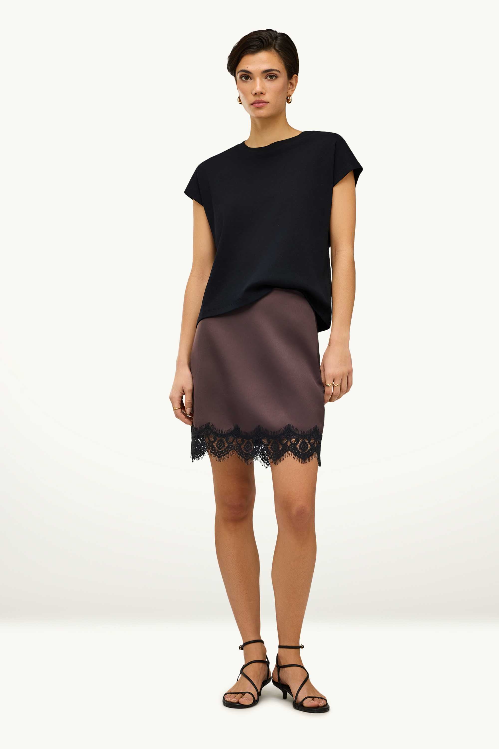 Miniskirt brown