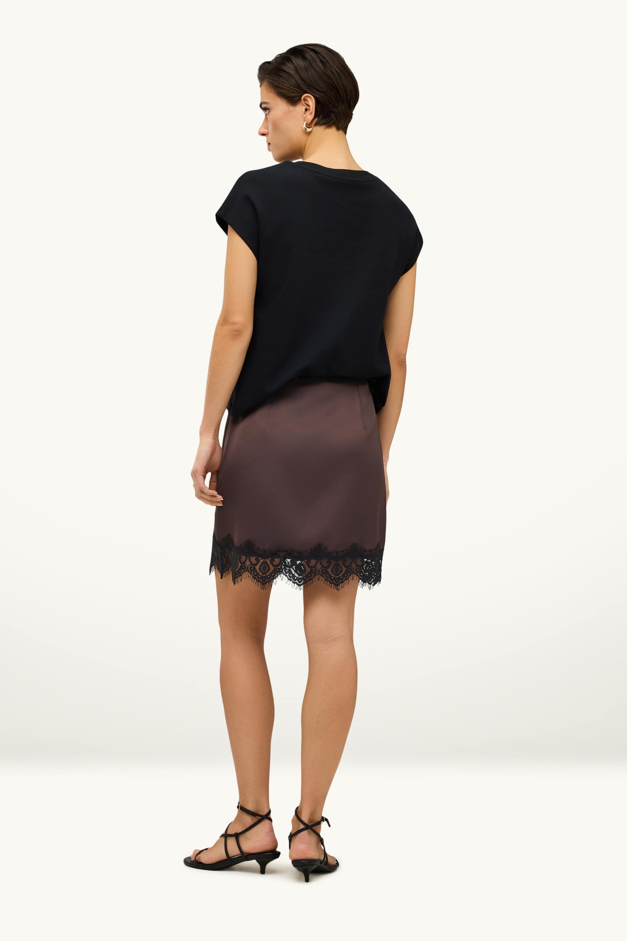 Miniskirt brown