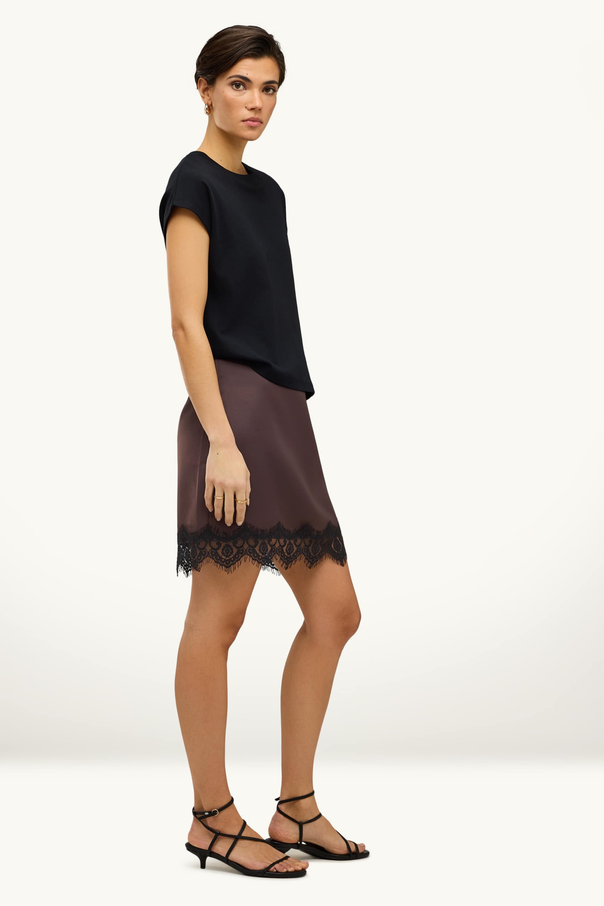 Miniskirt brown