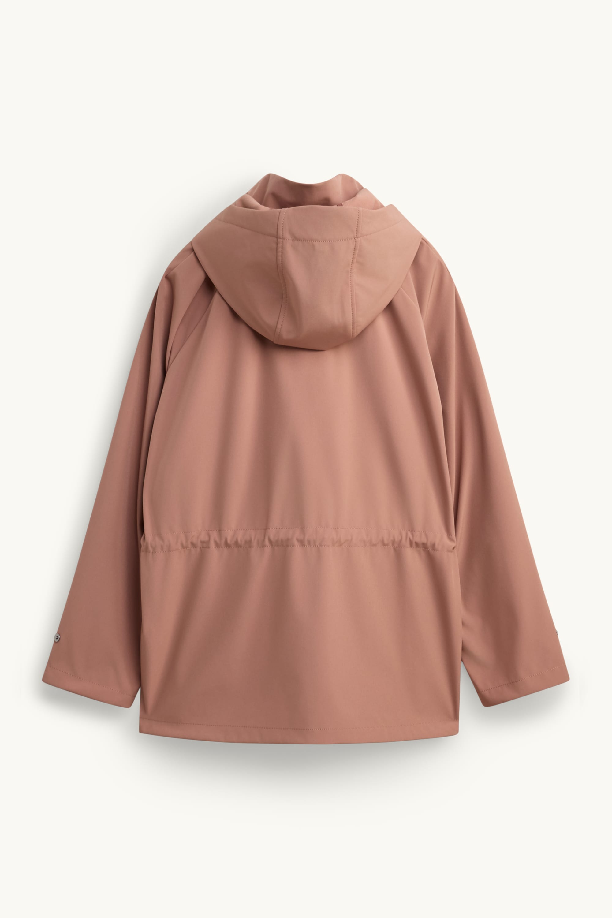 Softshell jacket with hood - water-repellent - 4 Way Stretch rose