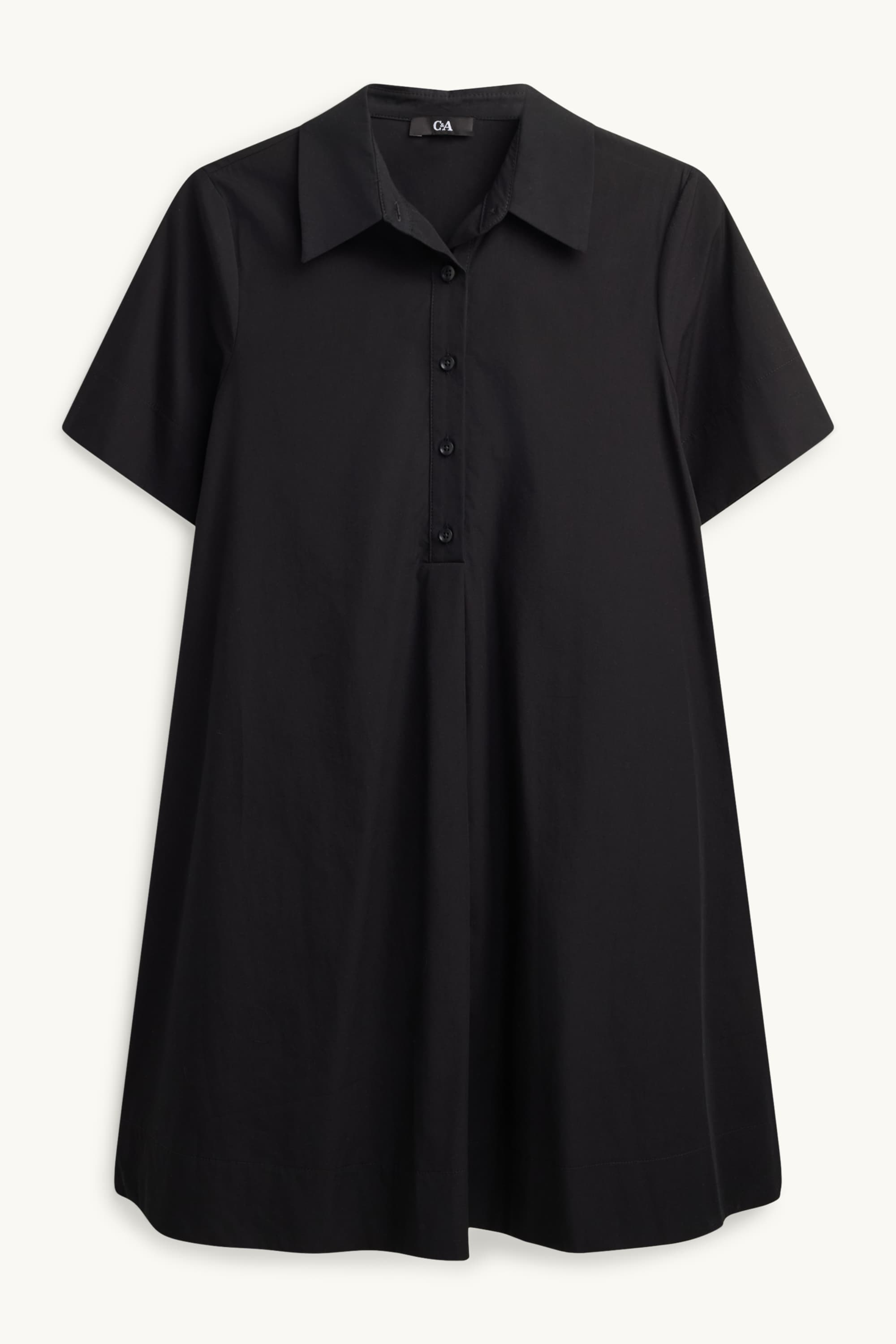 A-line dress black
