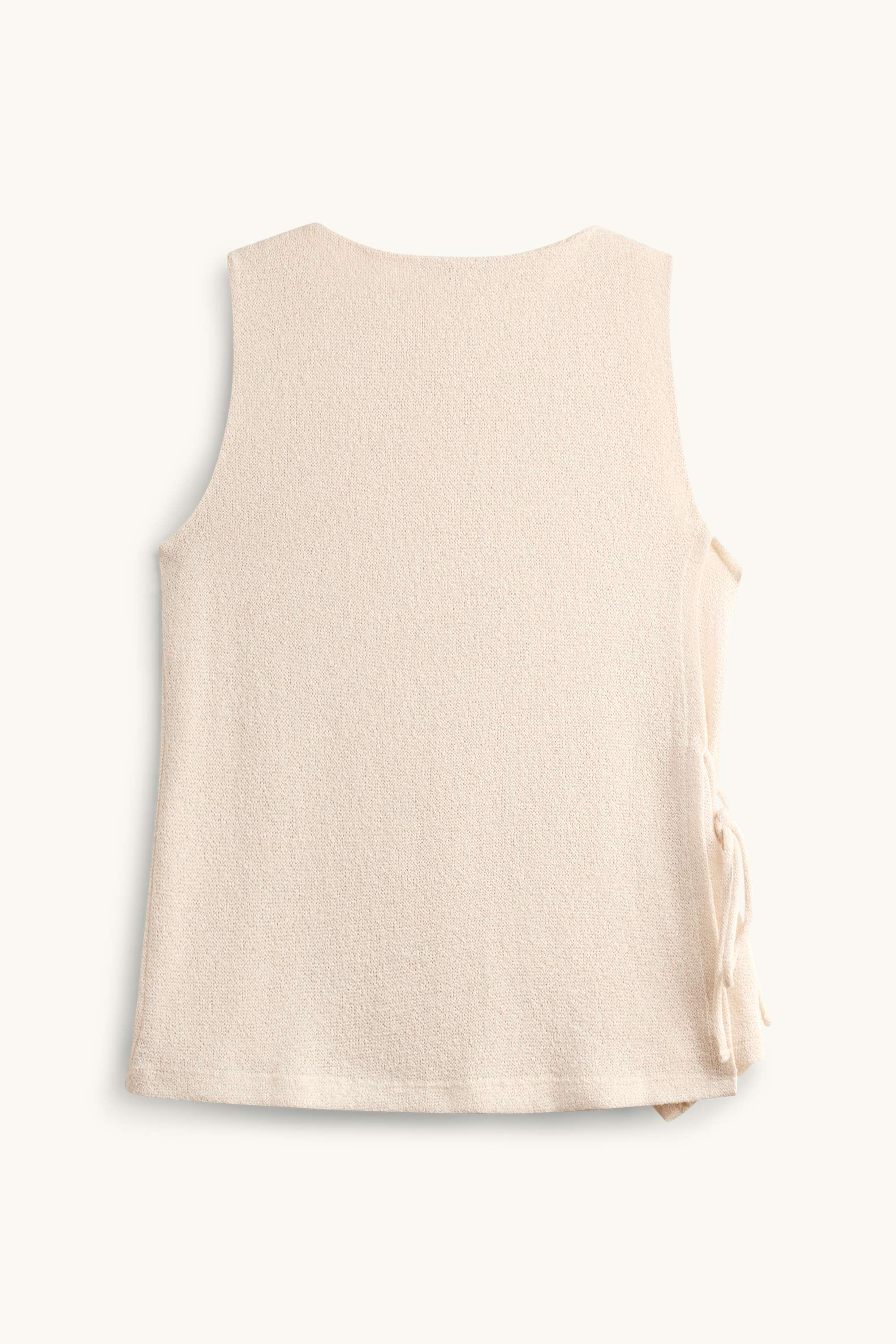 Knitted top creme