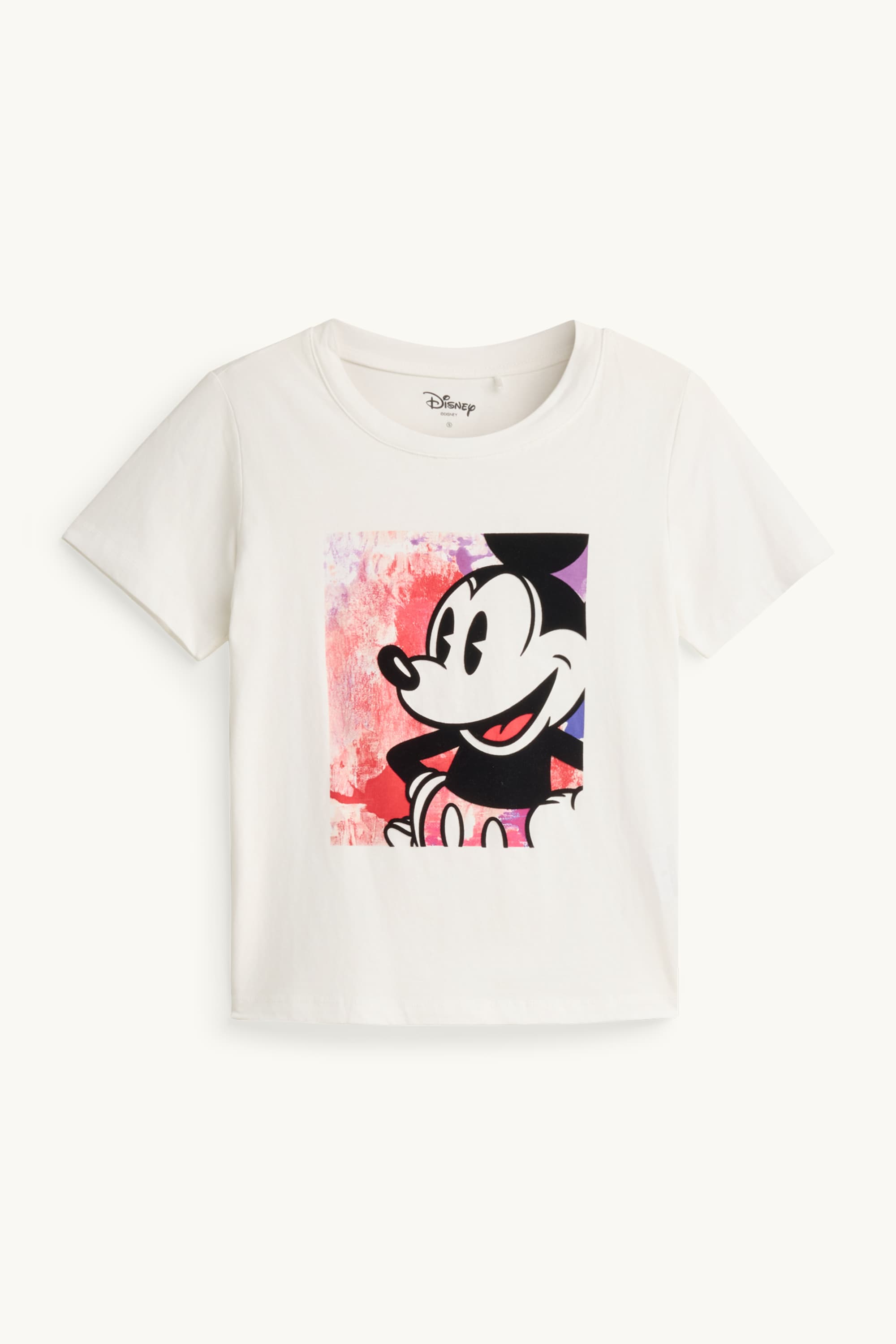 T-shirt - regular fit - Mickey Mouse white