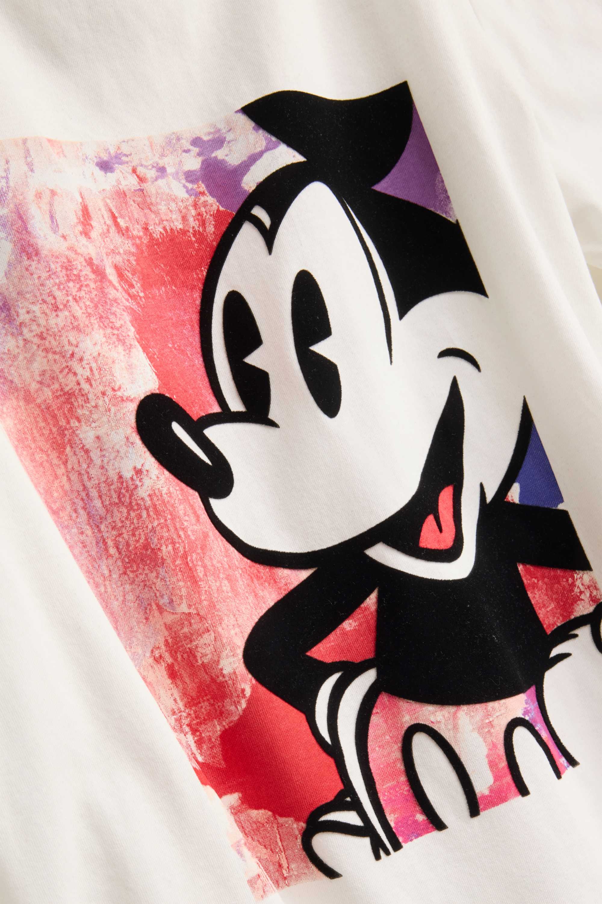 T-shirt - regular fit - Mickey Mouse white