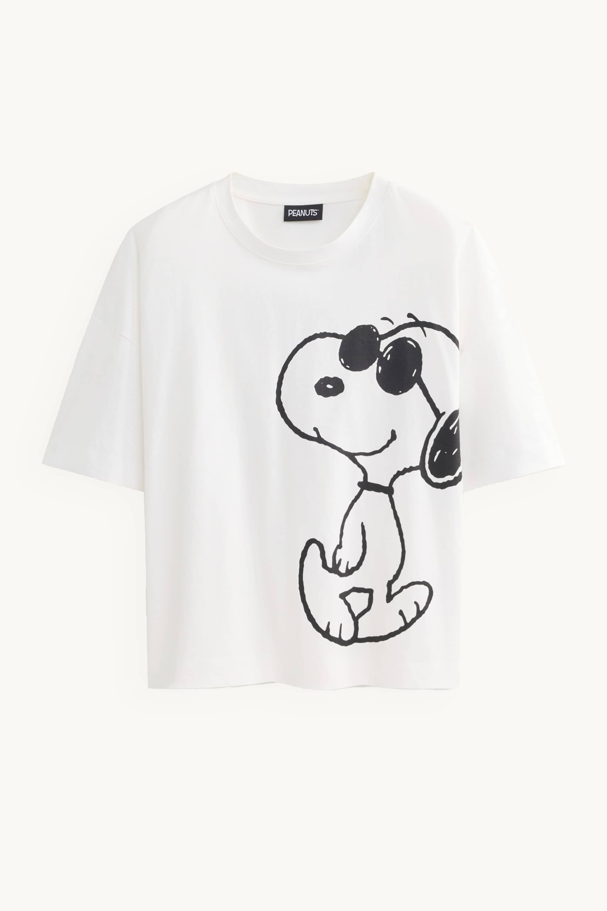 T-shirt - regular fit - Snoopy white