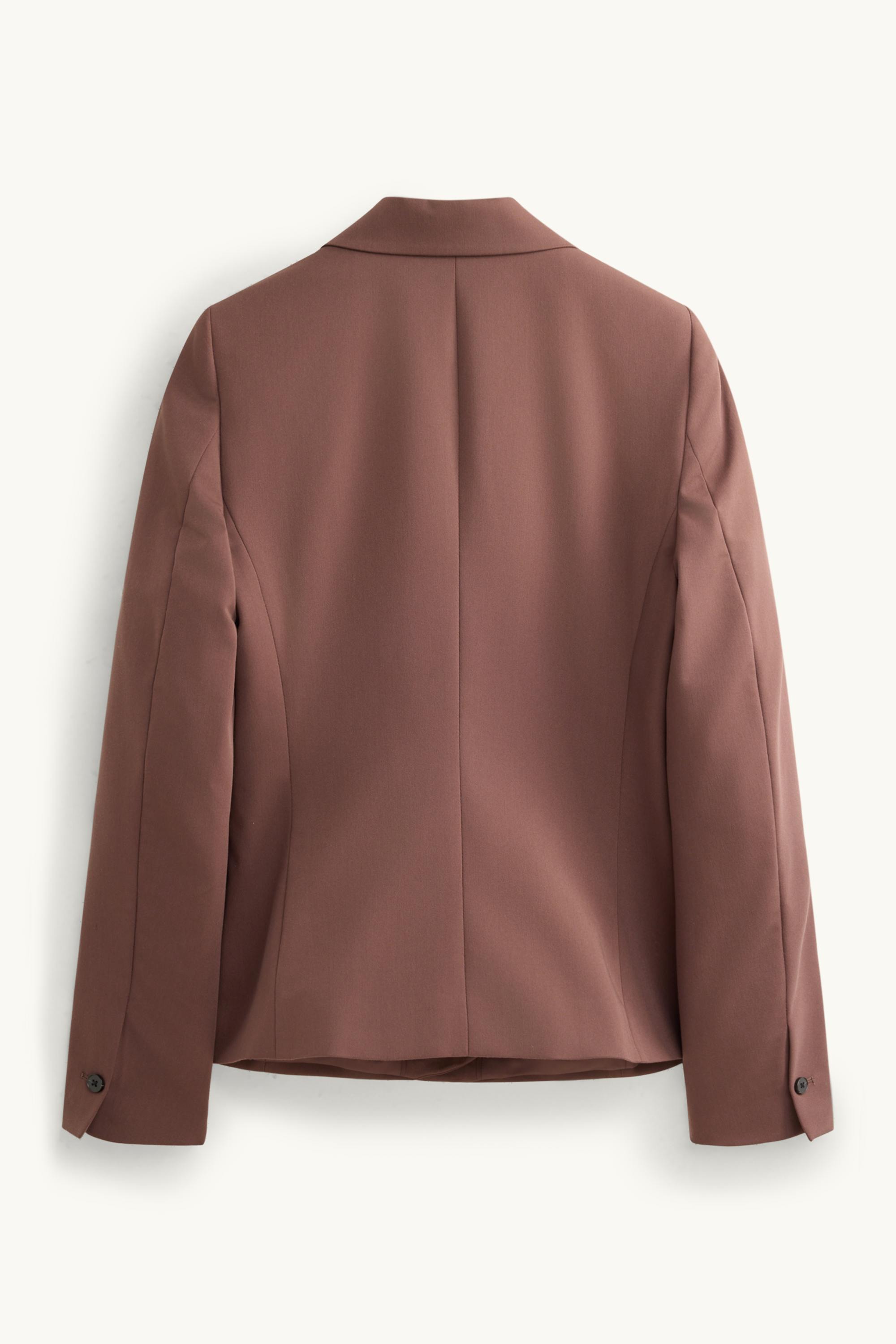Business blazer - fitted brown