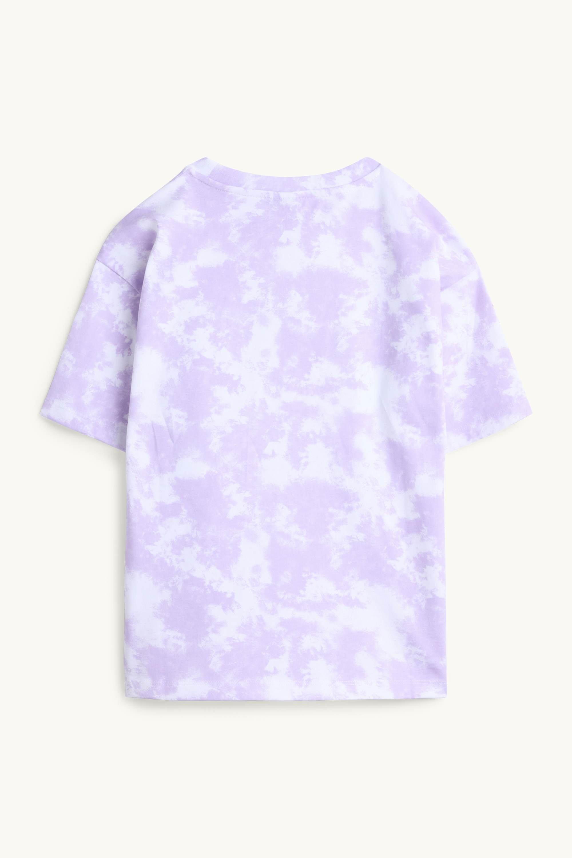 KPop Demon Hunters - short sleeve T-shirt - patterned purple / white