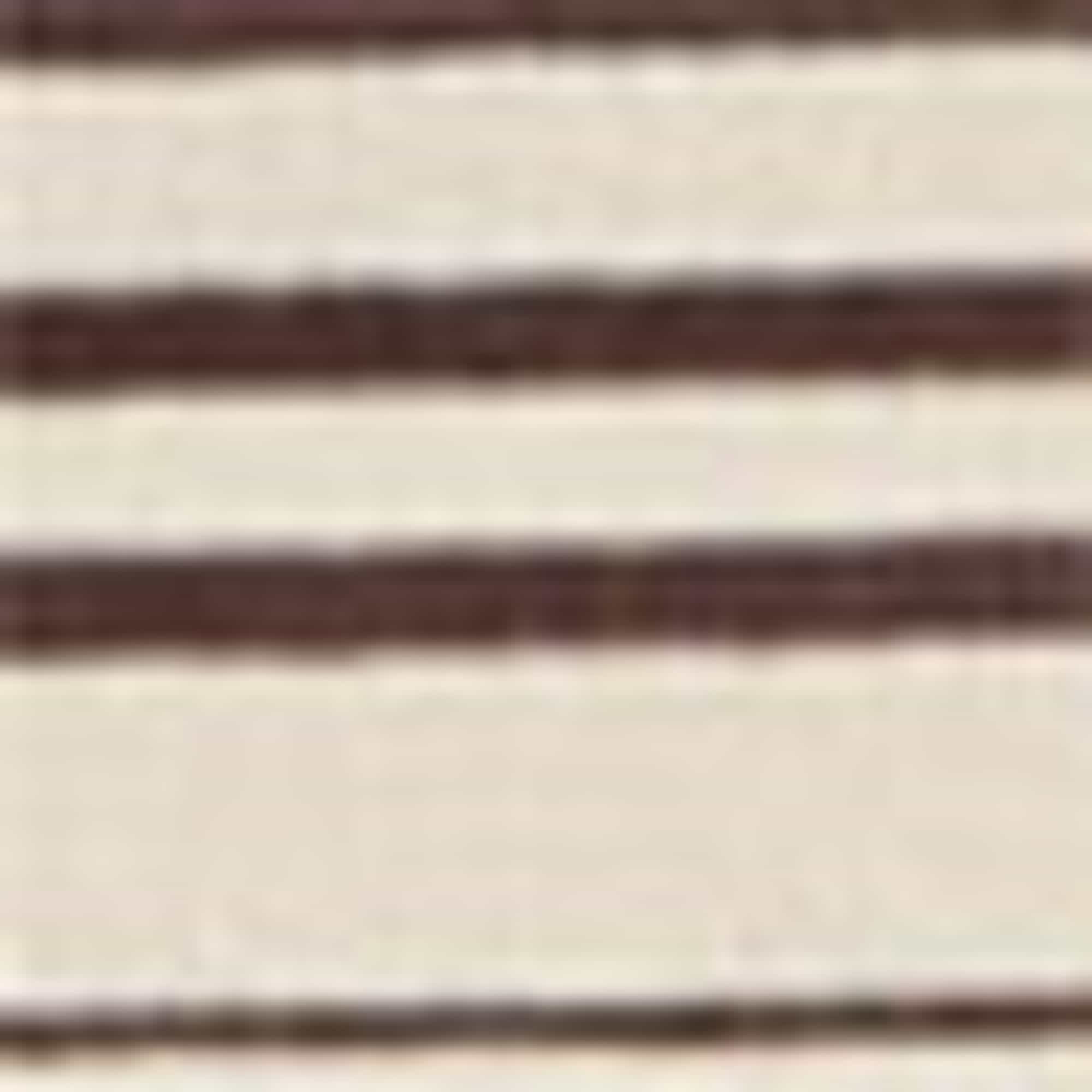 T-shirt - slim fit - striped brown / beige (1)