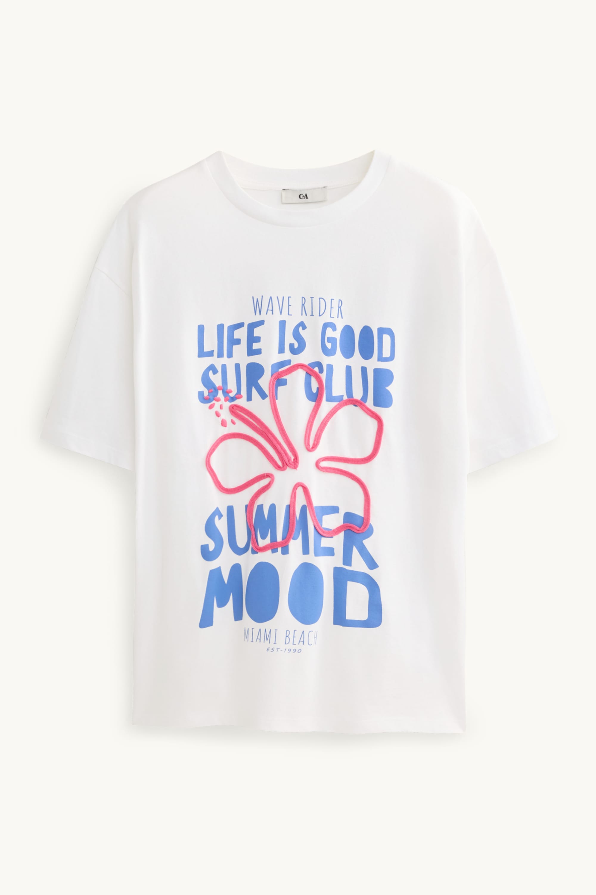Short sleeve T-shirt white