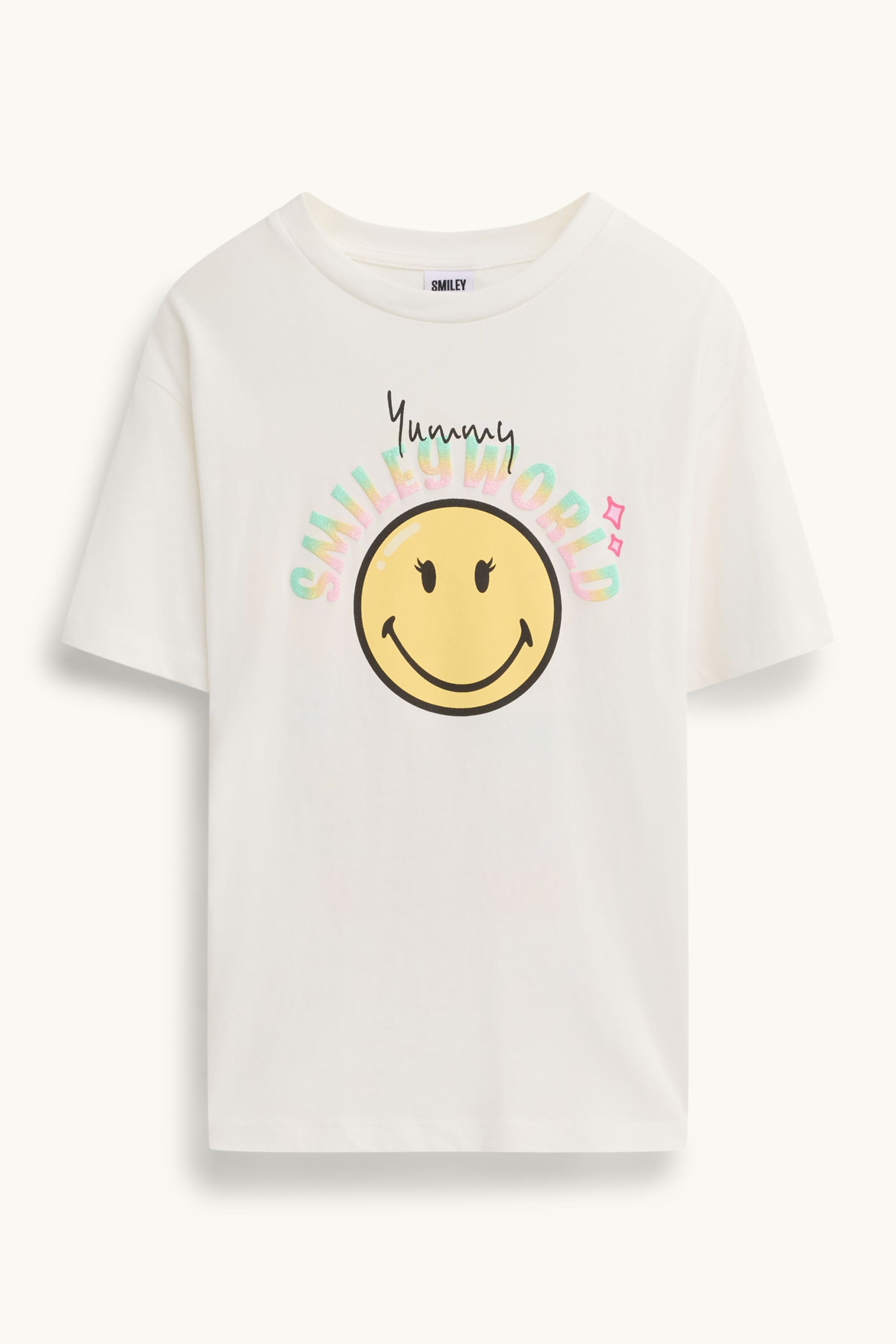 SmileyWorld® - short sleeve T-shirt white