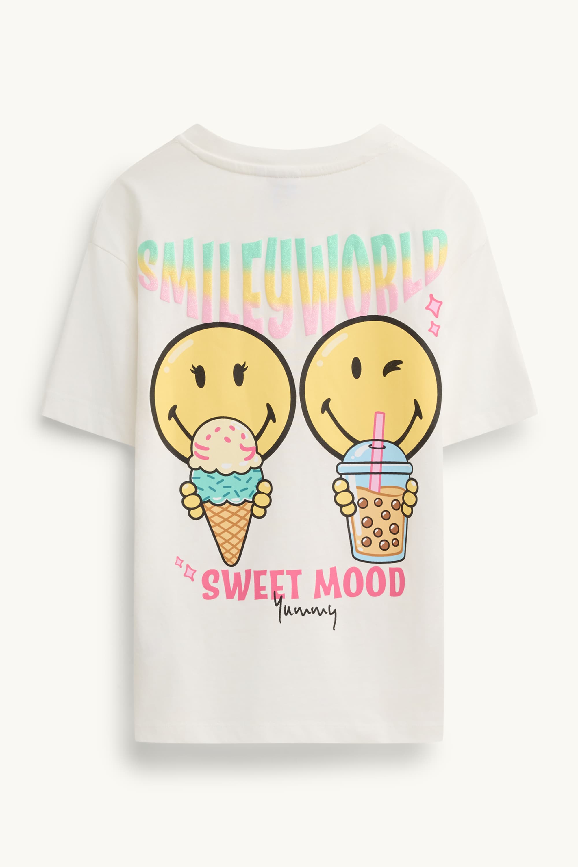 SmileyWorld® - short sleeve T-shirt white
