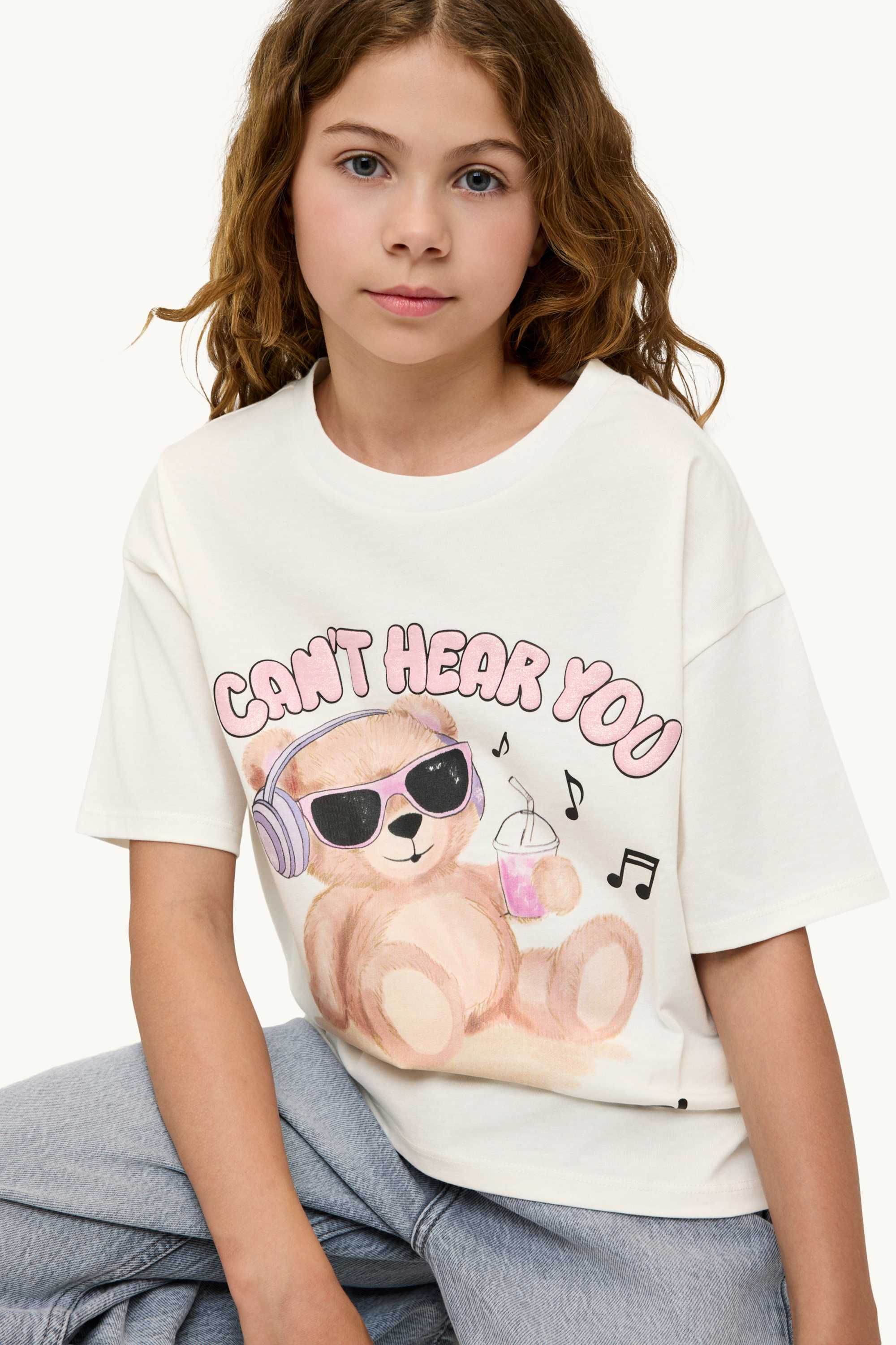 K-Pop - short sleeve T-shirt white