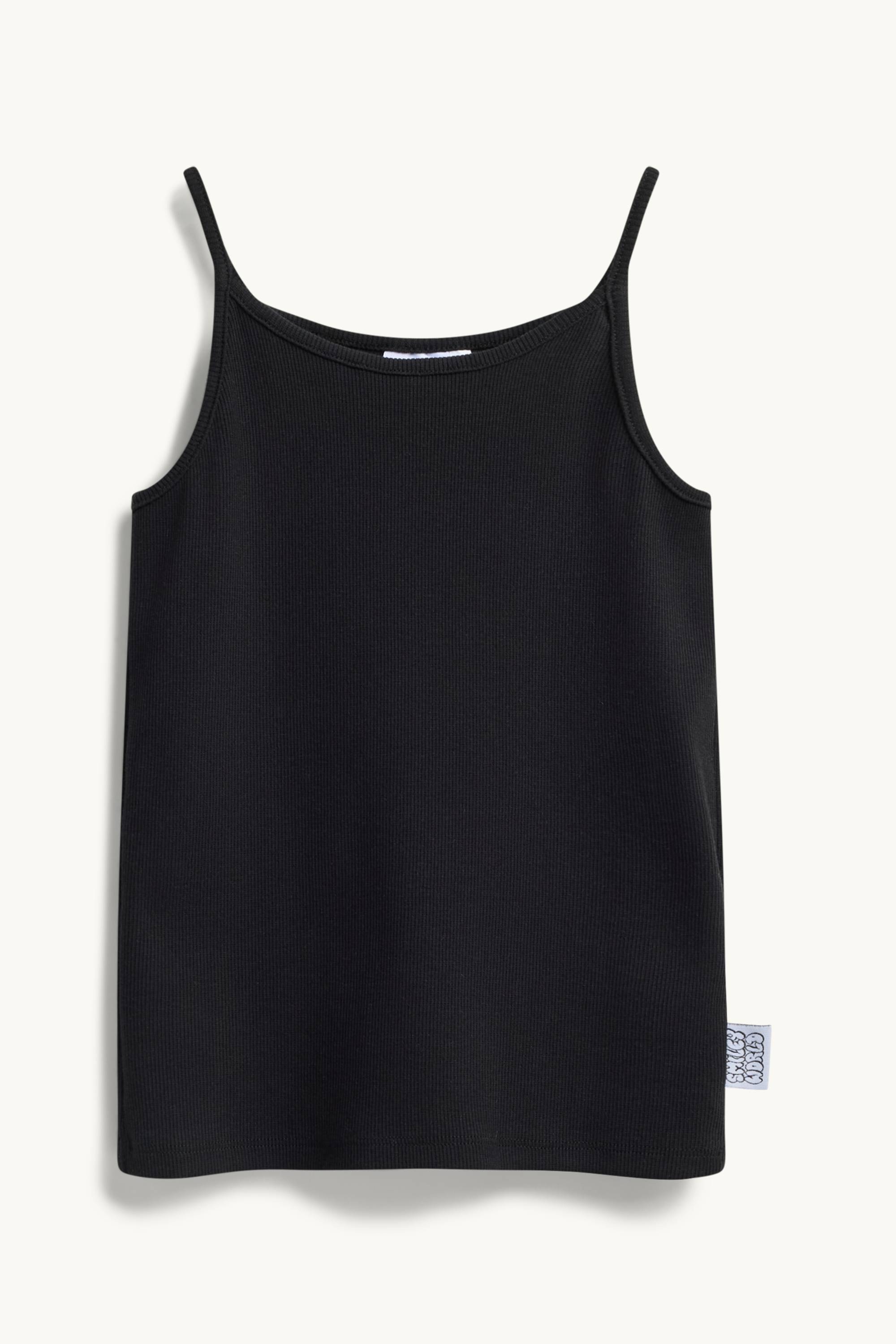 SmileyWorld® - set - short sleeve T-shirt and top - 2 piece white / black