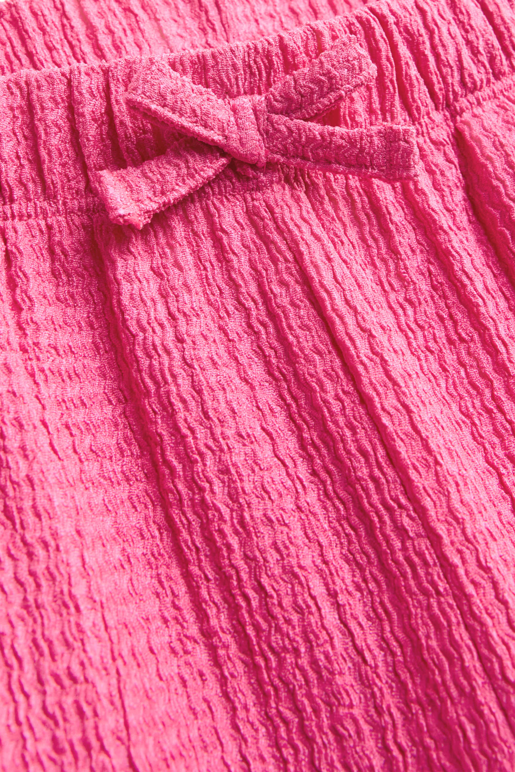 Cloth trousers - textured pink