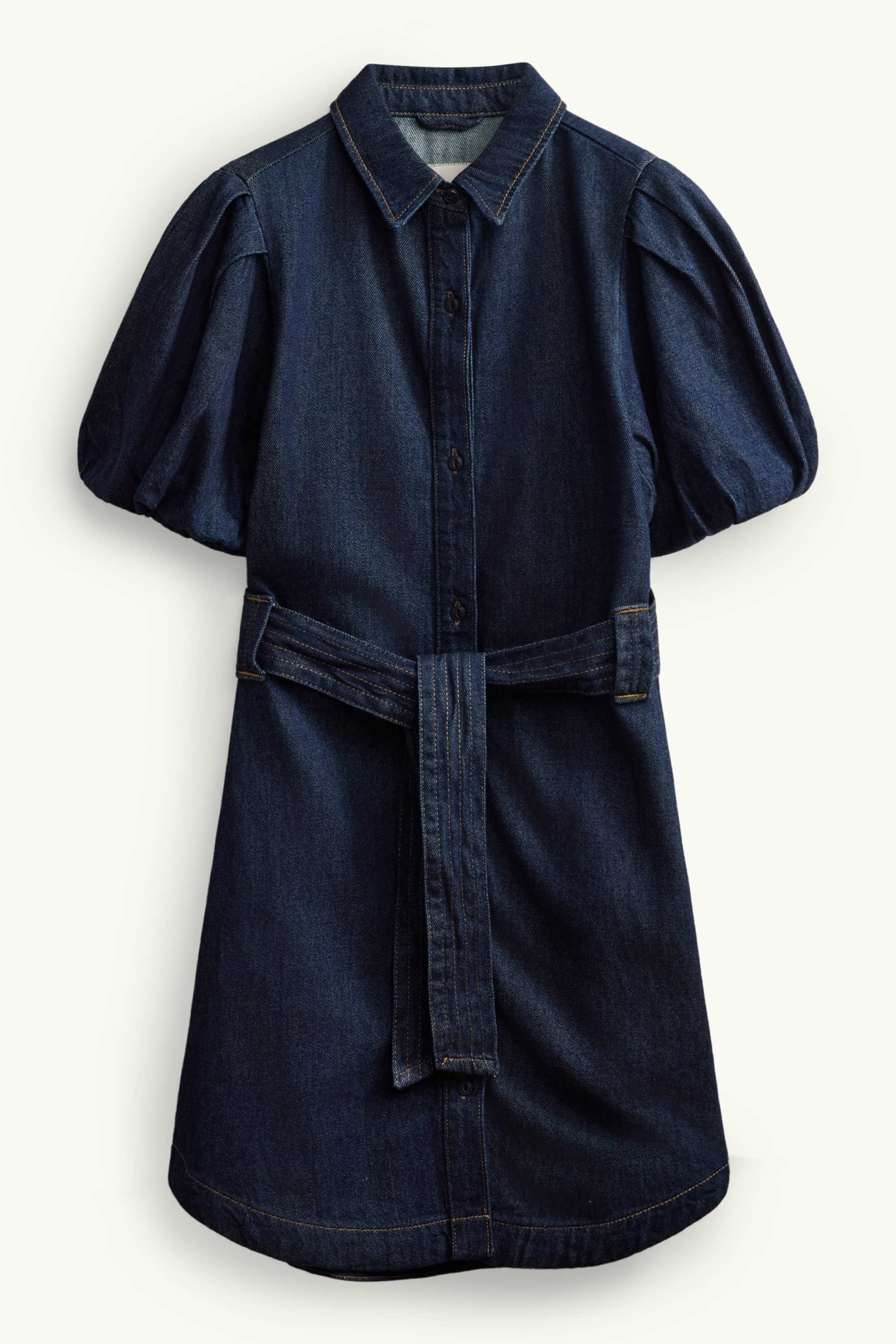 Denim dress dark blue