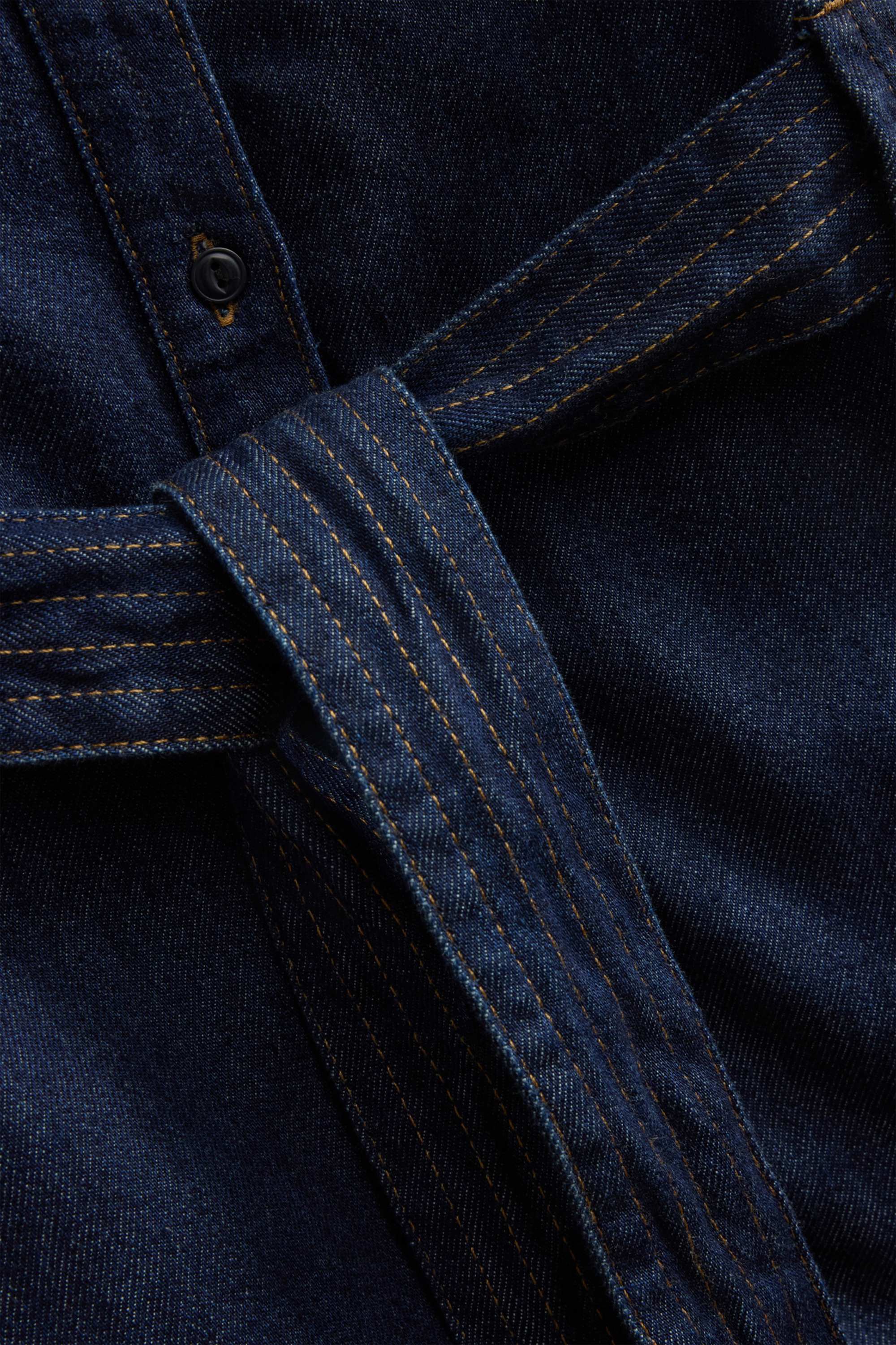 Denim dress dark blue