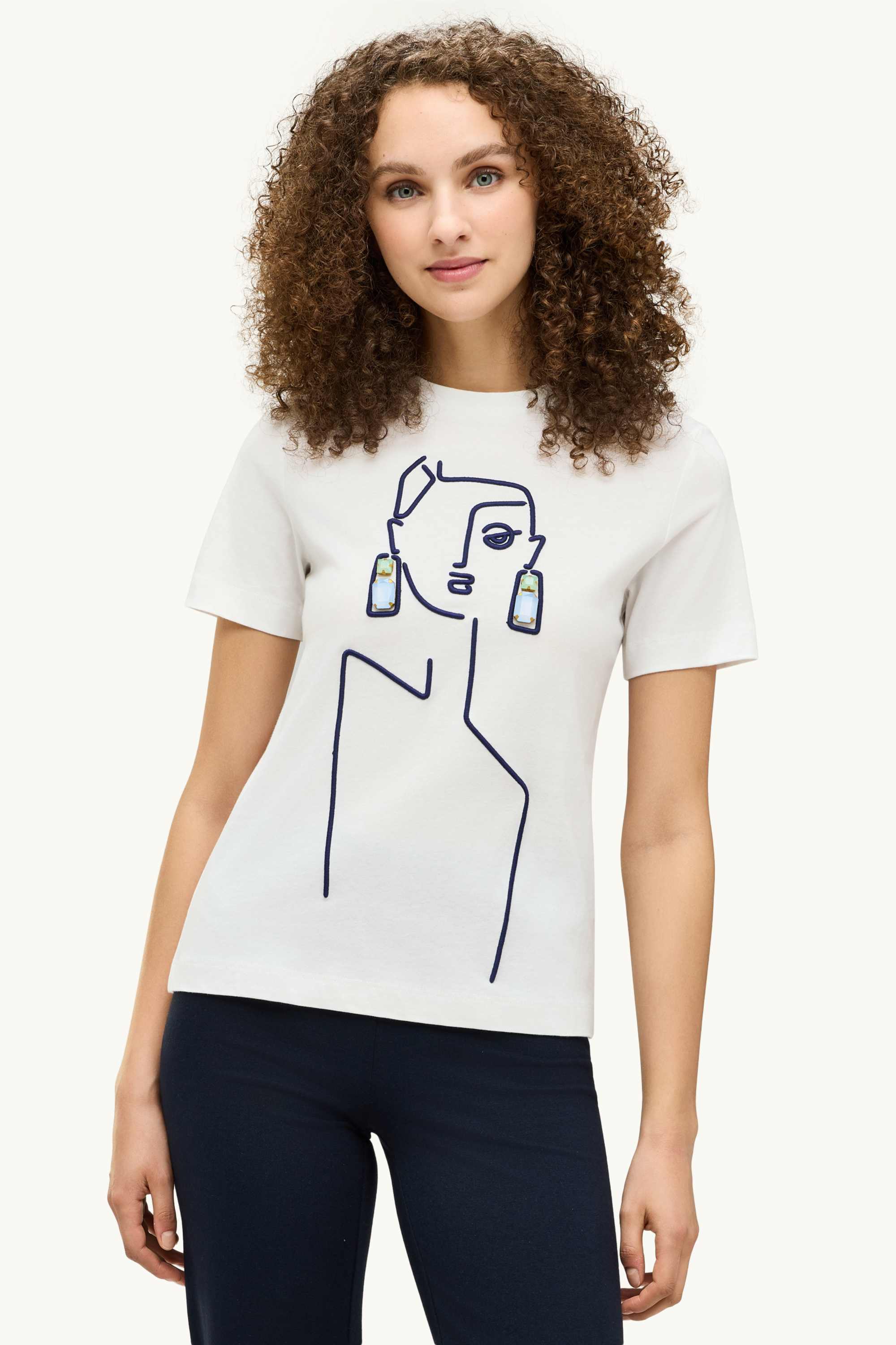 T-shirt - regular fit white