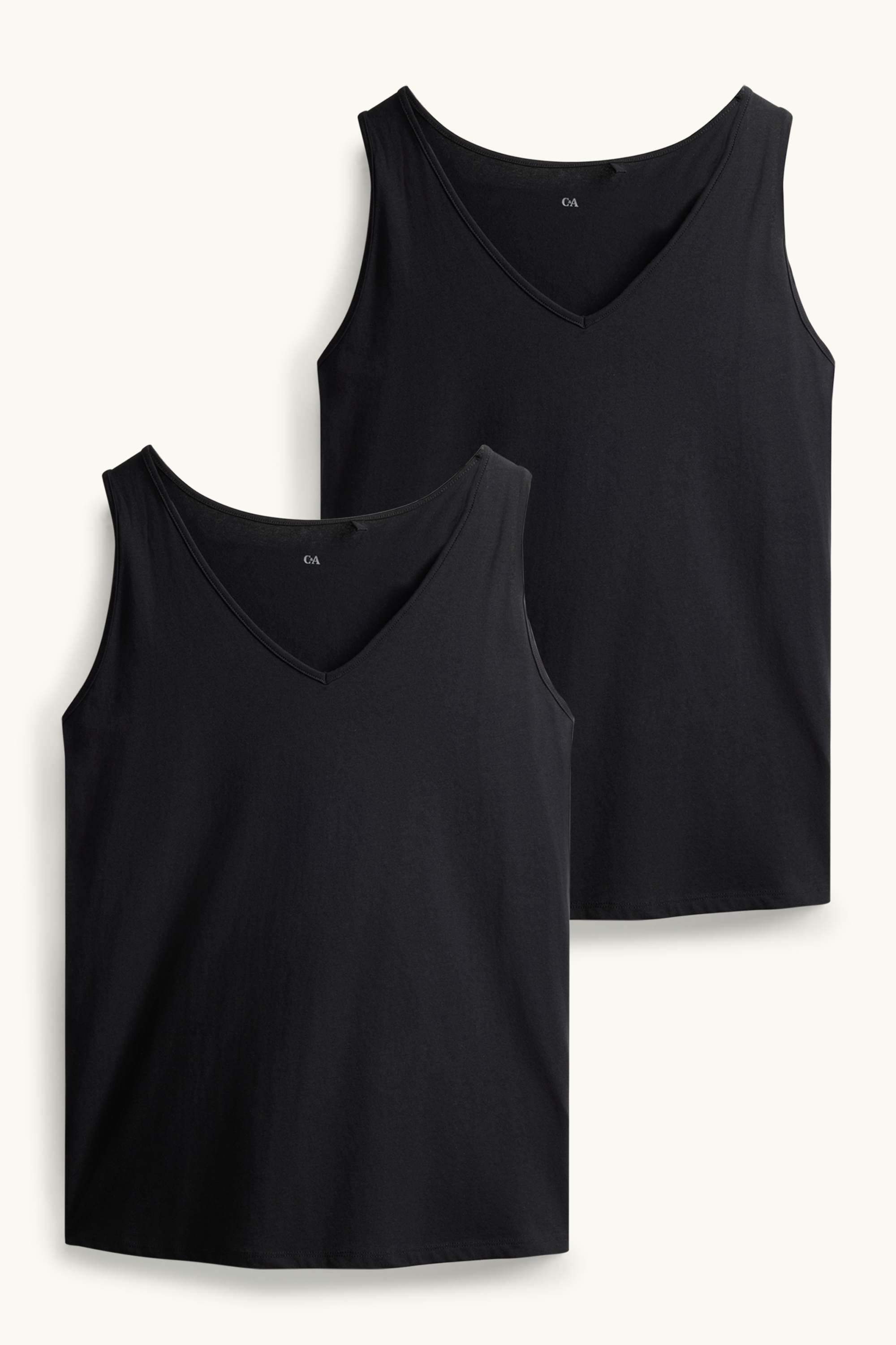 Multipack of 2 - top black