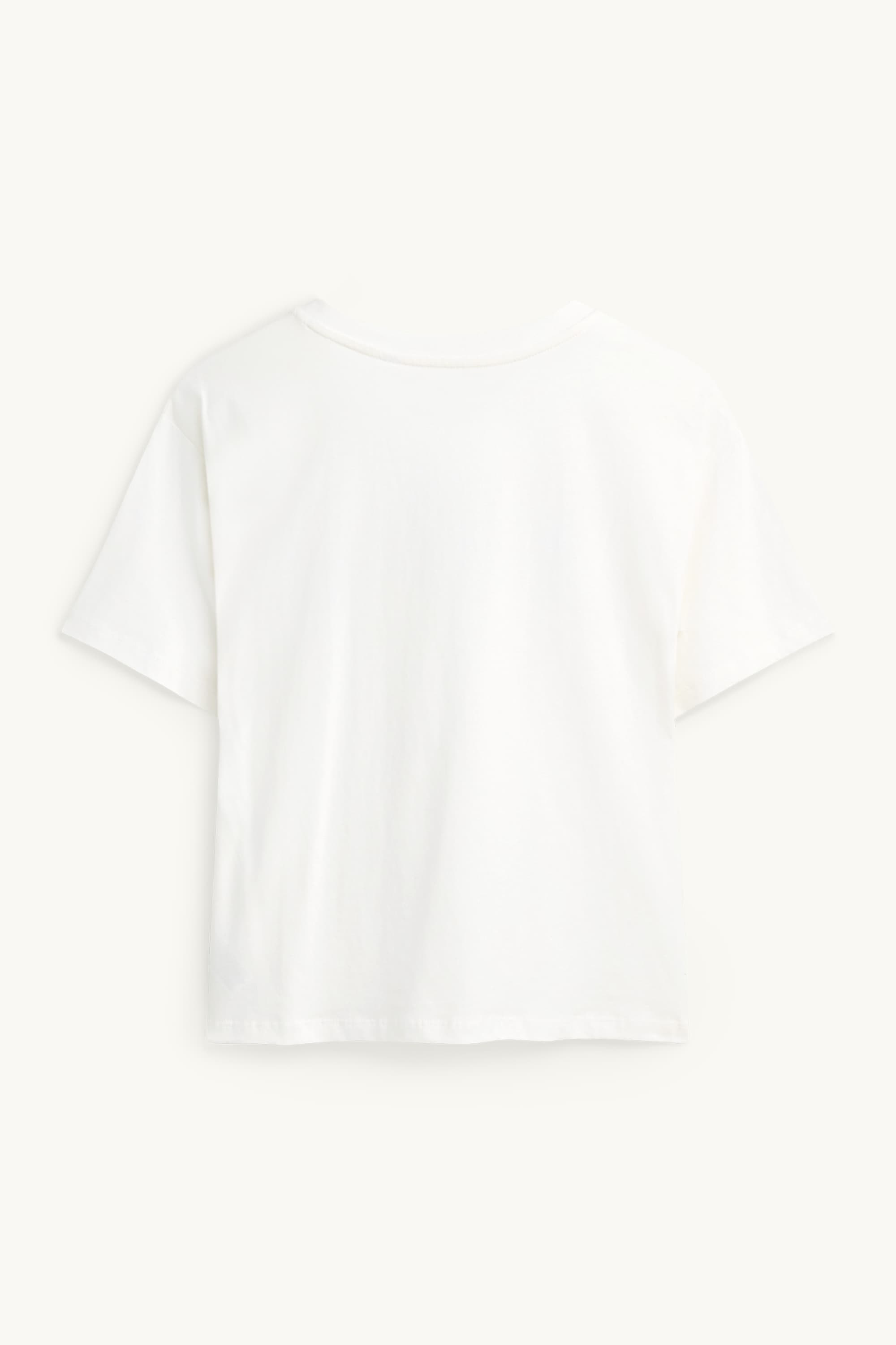 Molang - short sleeve T-shirt - shiny white