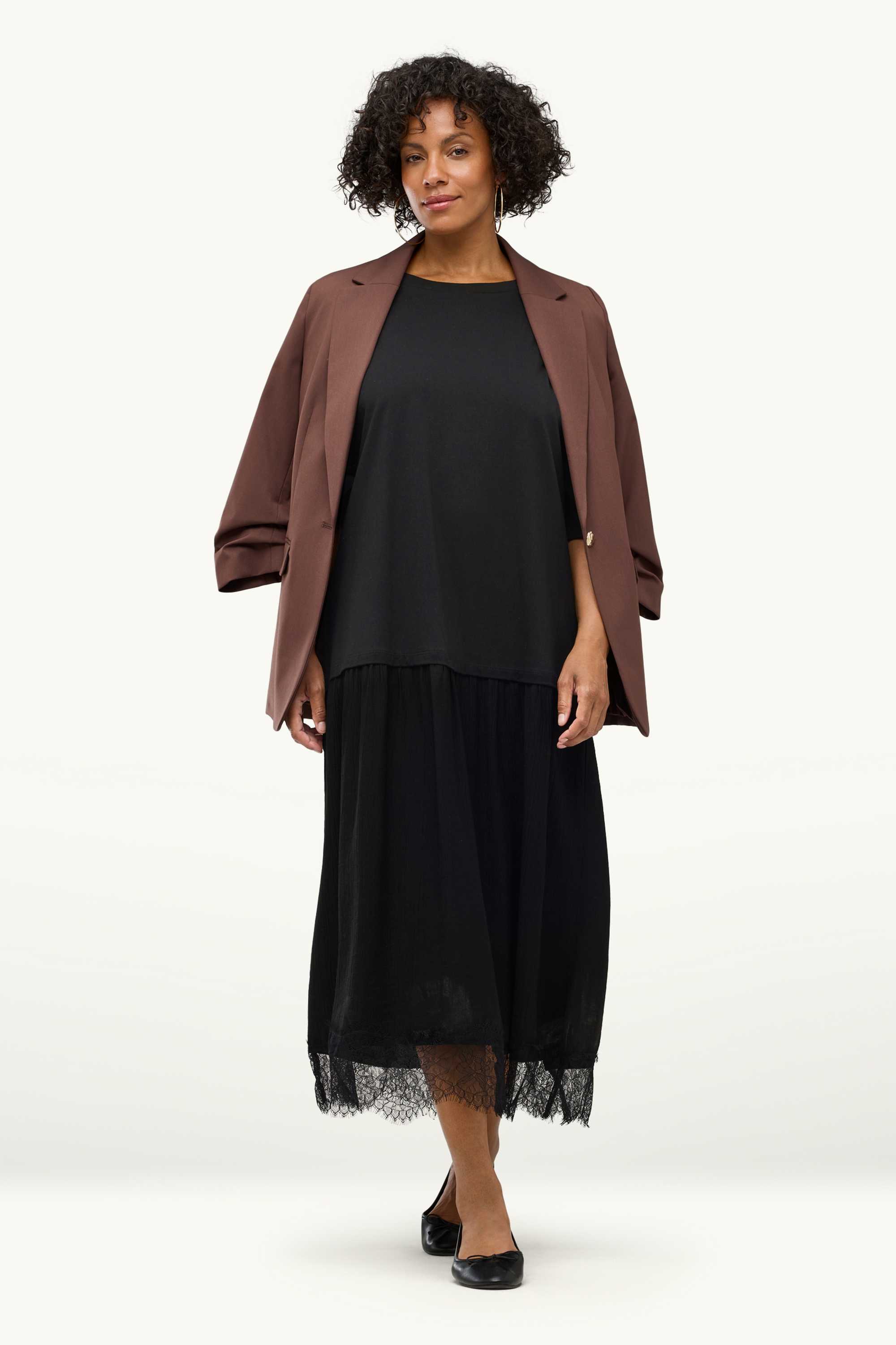 Dress - straight fit black