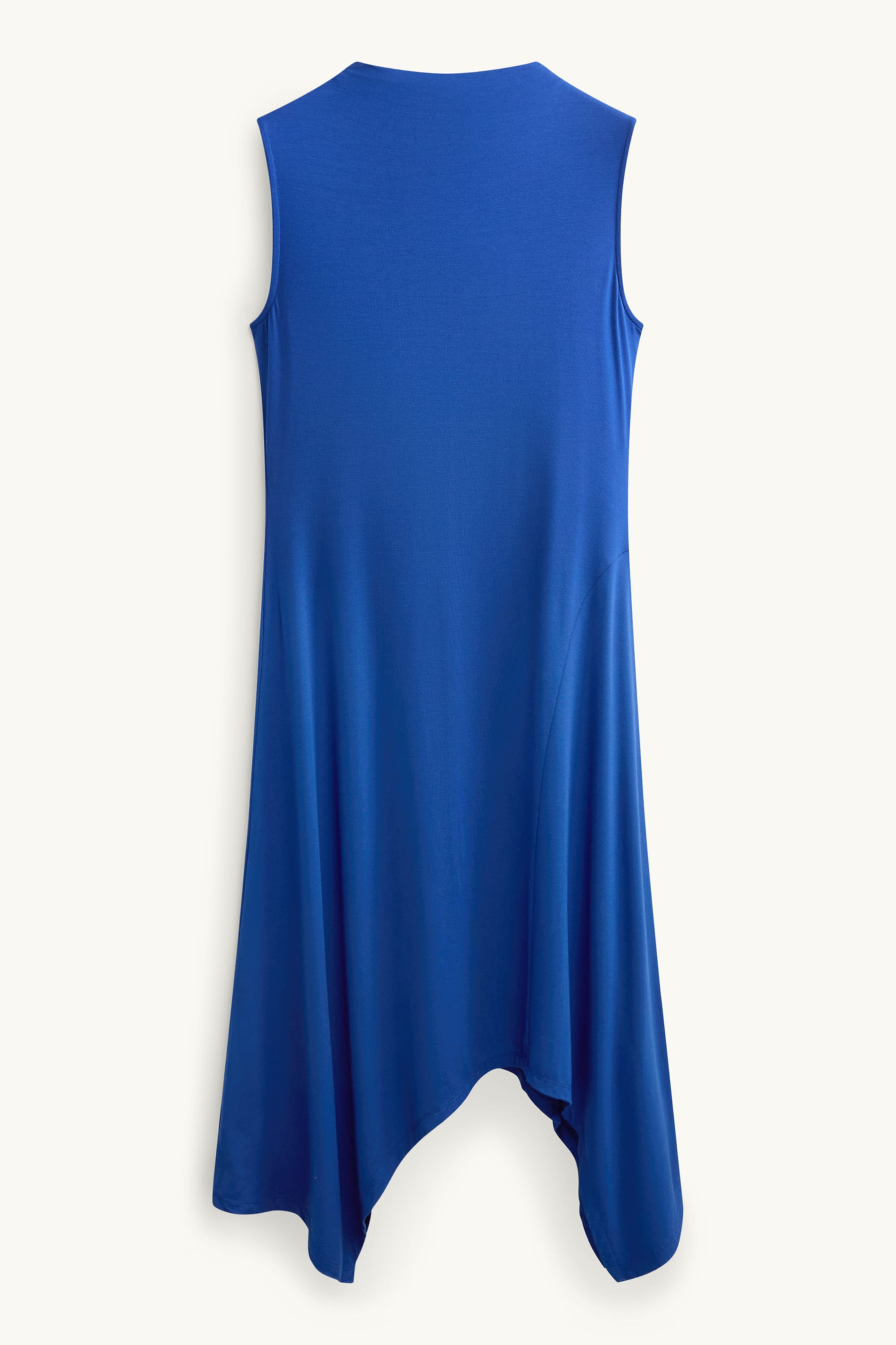 Viscose dress - straight fit blue
