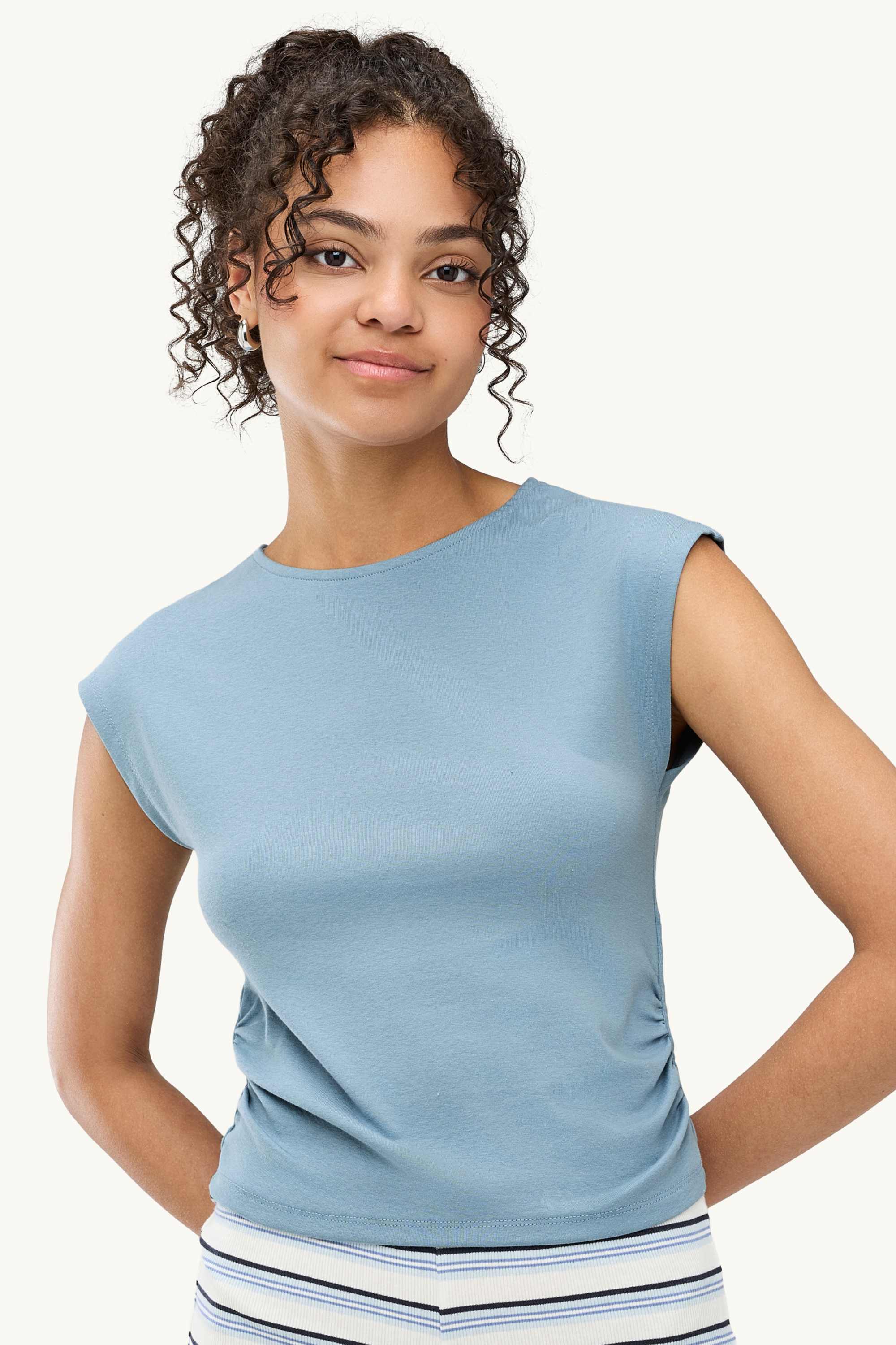 Top light blue